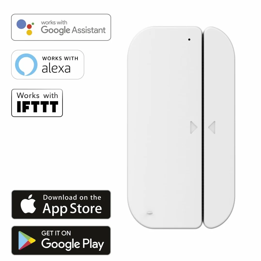 Hama Kontakt okienny WiFi czujnik okien/drzwi 2,4 GHz alarm na telefon