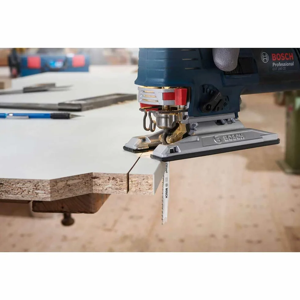 Bosch Profesjonalny brzeszczot do wyrzynarki Clean for Wood (do drewna, akcesoriów do wyrzynarki) U 301 D (3 szt.) 70 mm