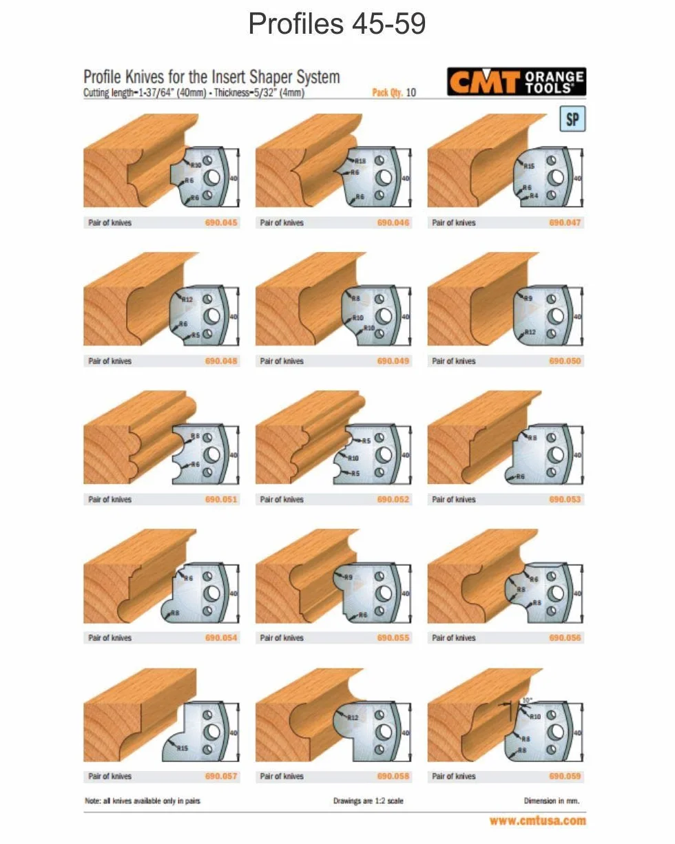 CMT 690,076 Par cuchillas kss 40 x 4 mm