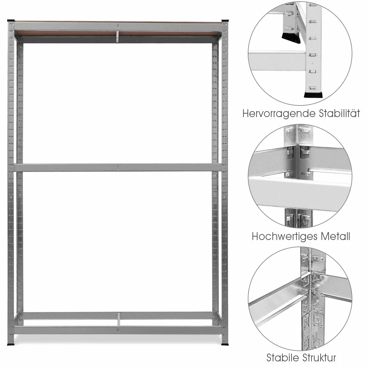 GOPLUS Regał Garażowy na Opony 120 x 40 x 180 cm Stal Srebrna