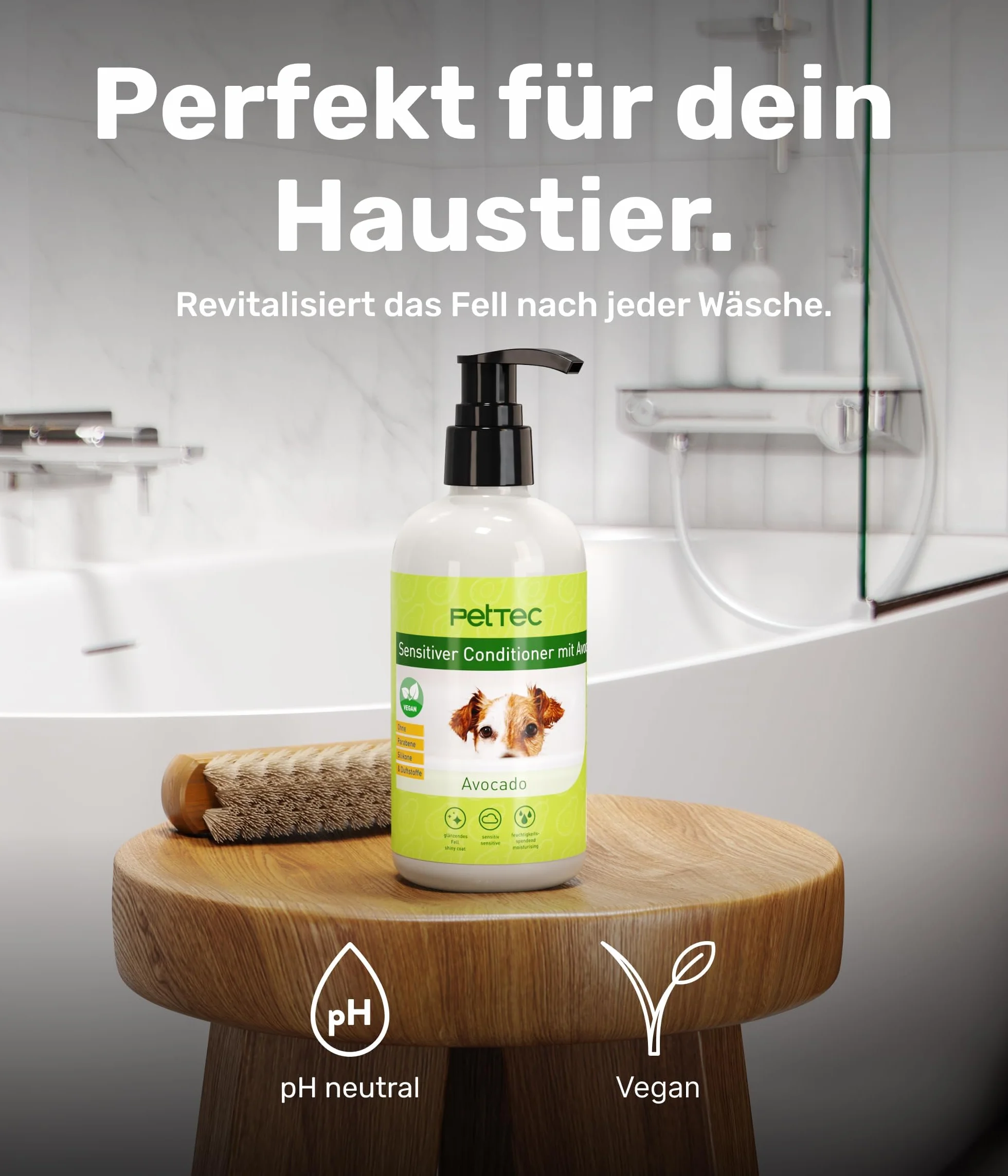 PetTec Odżywka dla psów olejek z awokado 250 ml