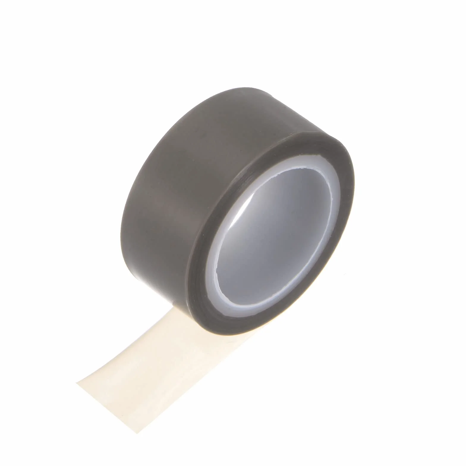 sourcing map PTFE Film Ribbon Roll, 0,8" x 33 Stopy Wysoka Temperatura Taśma 0,06mm Grubość z pojedynczej strony klej do uszczelniania próżniowego, Podręczniki Zgrzewarki uszczelniające, Szary