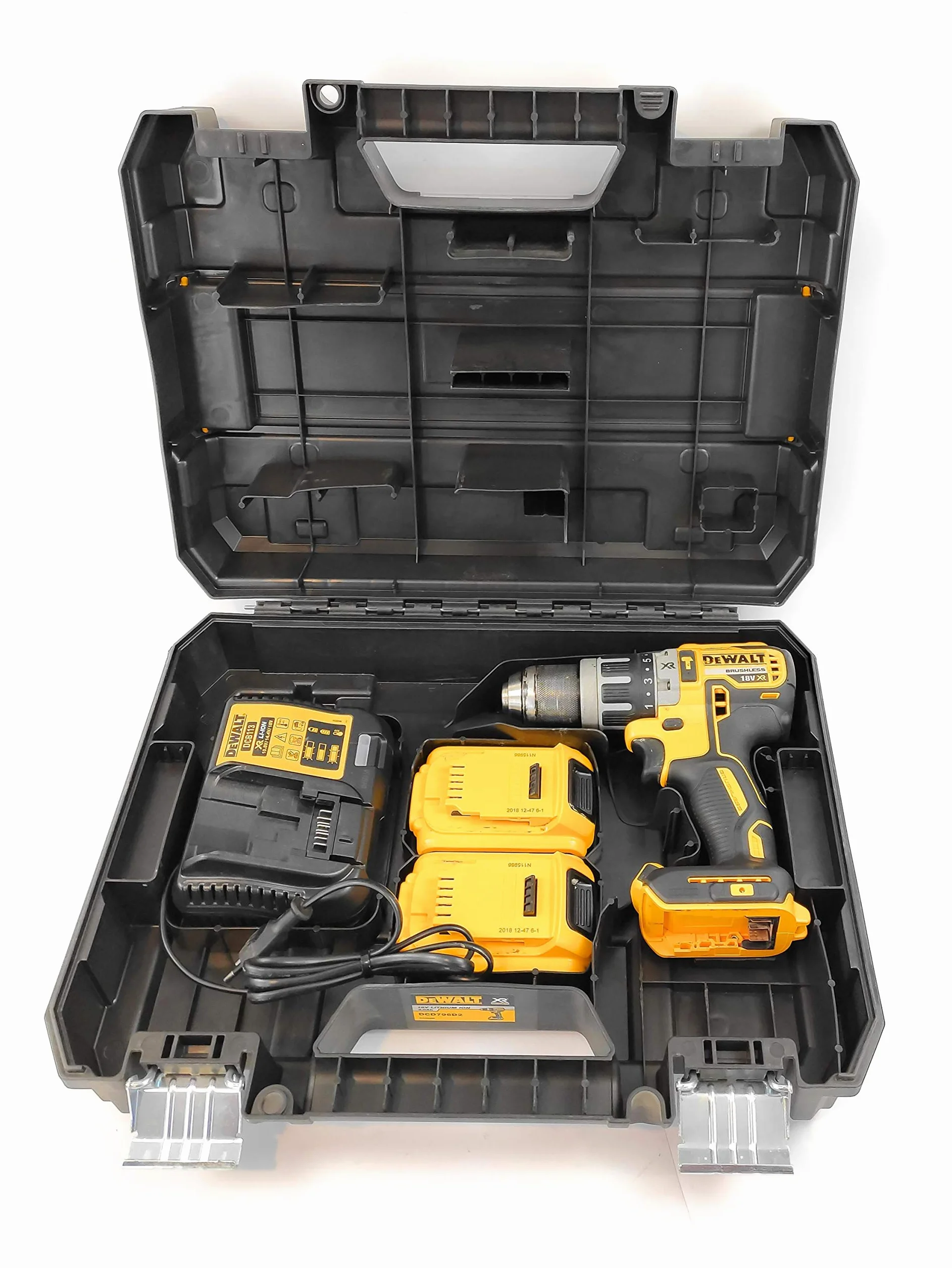 Dewalt Dcd796D2-Qw Wiertarko-Wkrętarka, Czarny/Żółty, 19 x 6,7 x 20,3 cm; 3,9 kg