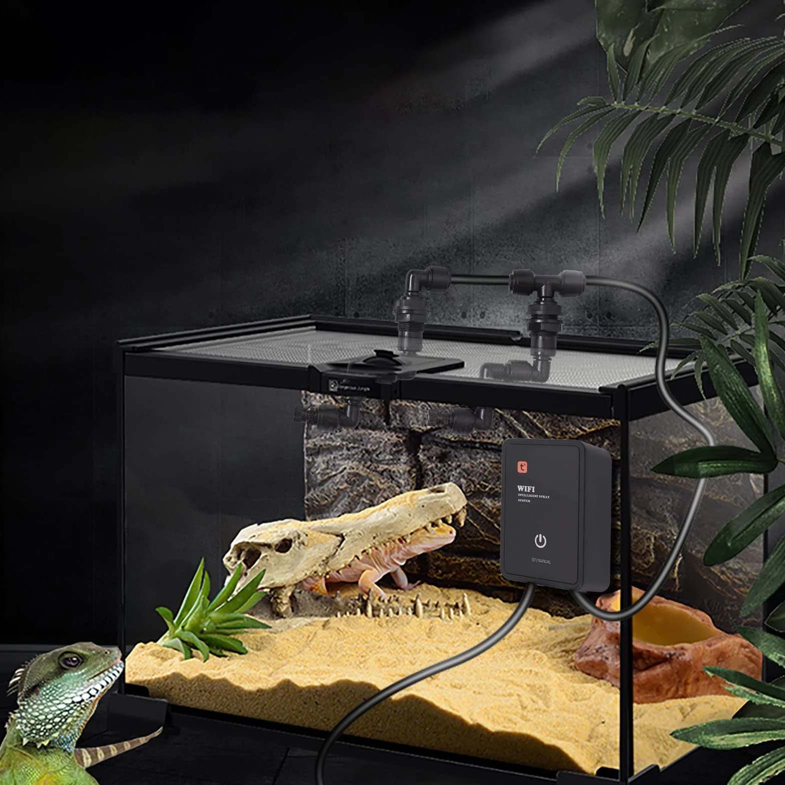 Automatyczny Zamgławiacz do Terrarium dla Gadów, Płazów, Żółwia i Jaszczurki