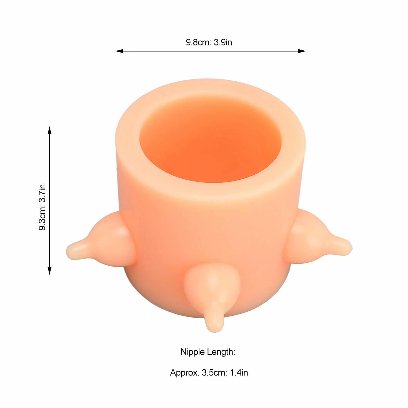 350 Ml 5 Smoczków Samopokarmowe Płynne Silikonowe Karmniki dla Szczeniąt dla Wielu Szczeniąt, 3,9 X 3,7Cala Karmnik dla Szczeniąt Karmnik dla Szczeniąt dla