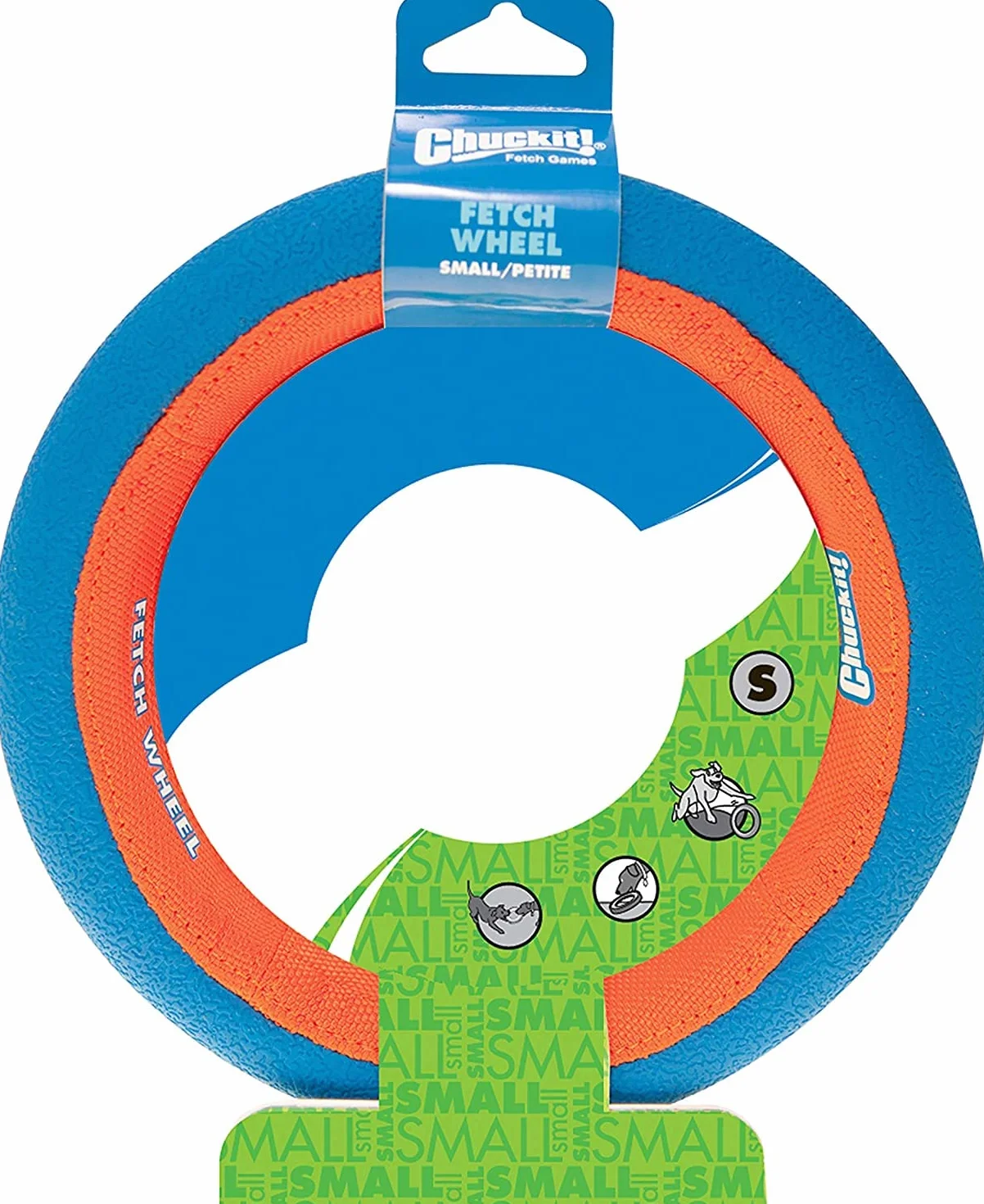 Chuckit! Fetch Wheel Outdoor zabawka dla psa, mała, dla małych ras