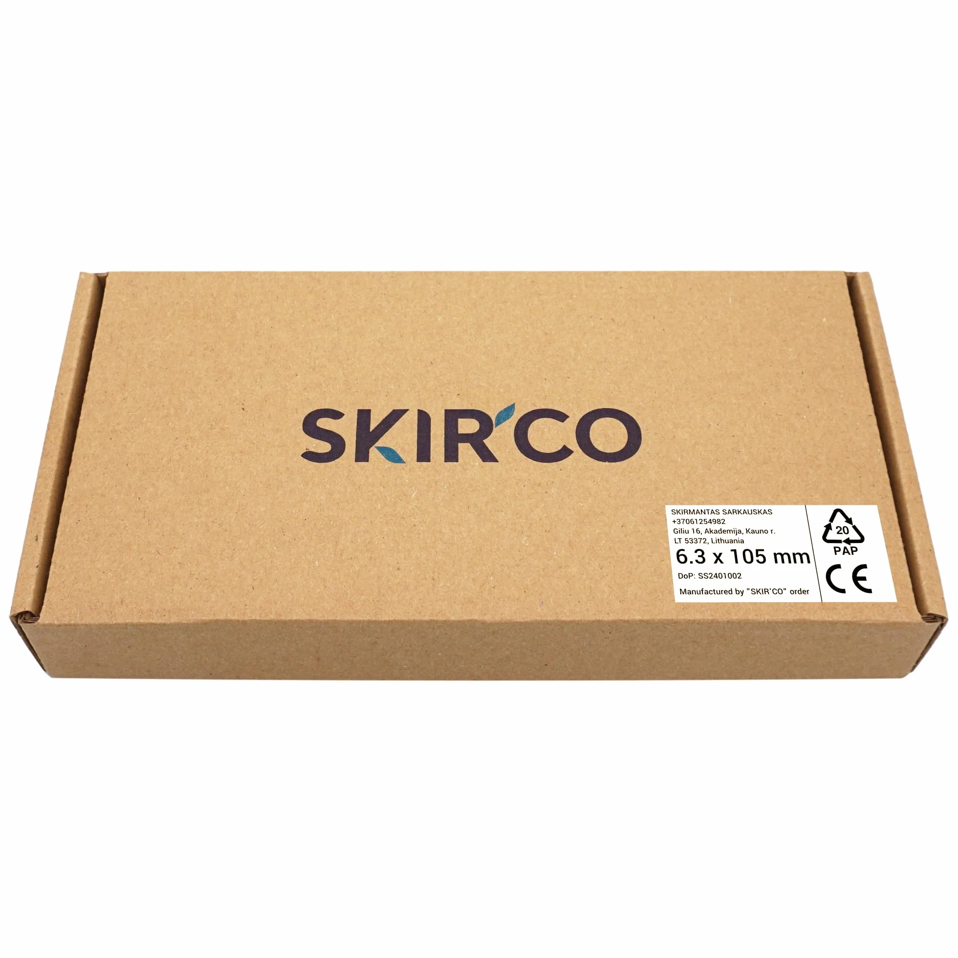 SKIR'CO (30 szt.) Wkręty dekarskie ocynkowane 6,3 x 105 mm, łeb sześciokątny, wkręty samowiercące DIN 7504-K z podkładkami uszczelniającymi EPDM
