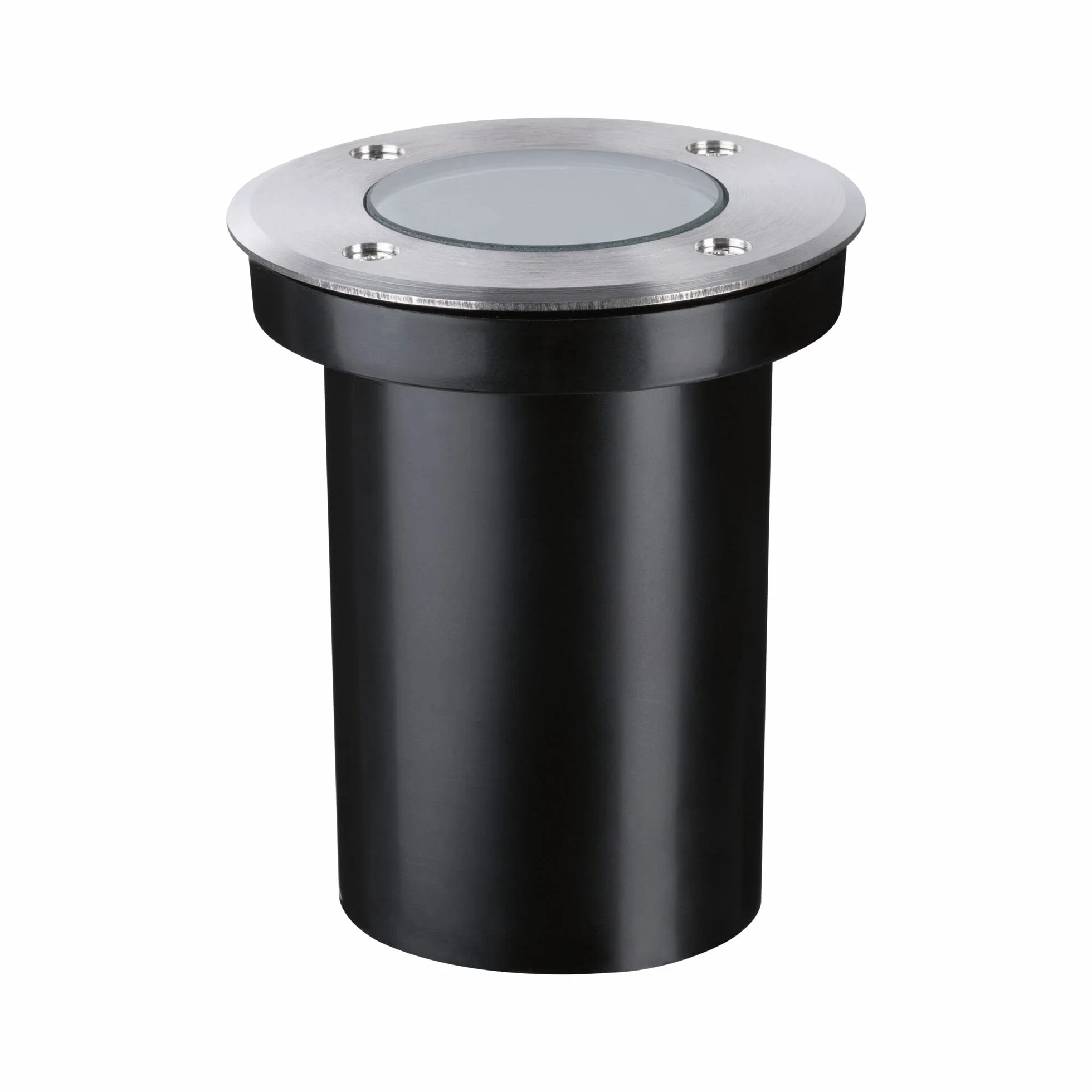 Paulmann 94732 oprawa zewnętrzna LED oprawa dogruntowa złote światło przyjazne owadom IP65 okr. 110mm 2200K 4,3W 320lm 230V stal szlach. tw. szt. GU10