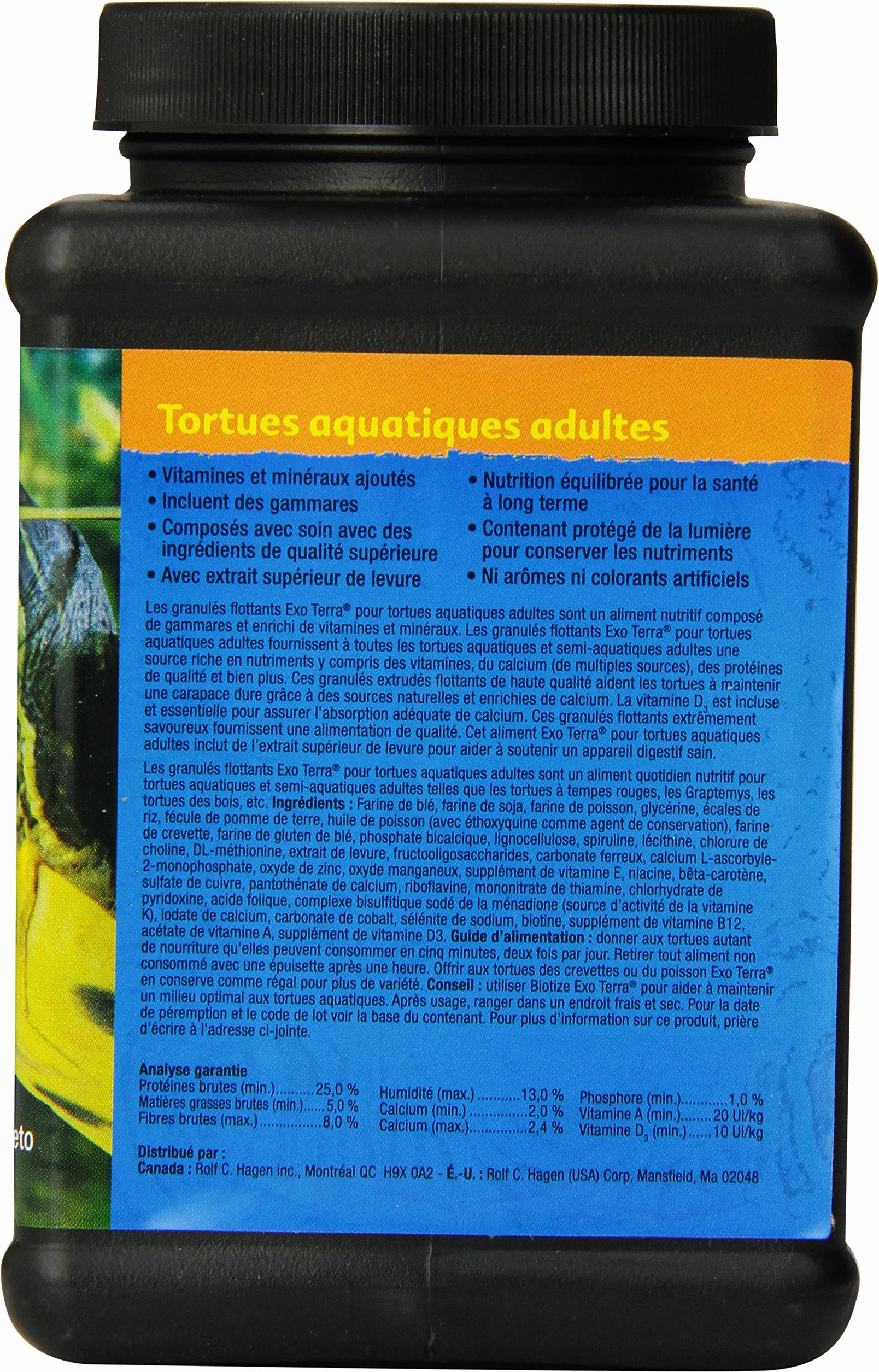 Exo Terra Pellet dla dorosłych żółwi, 250 g