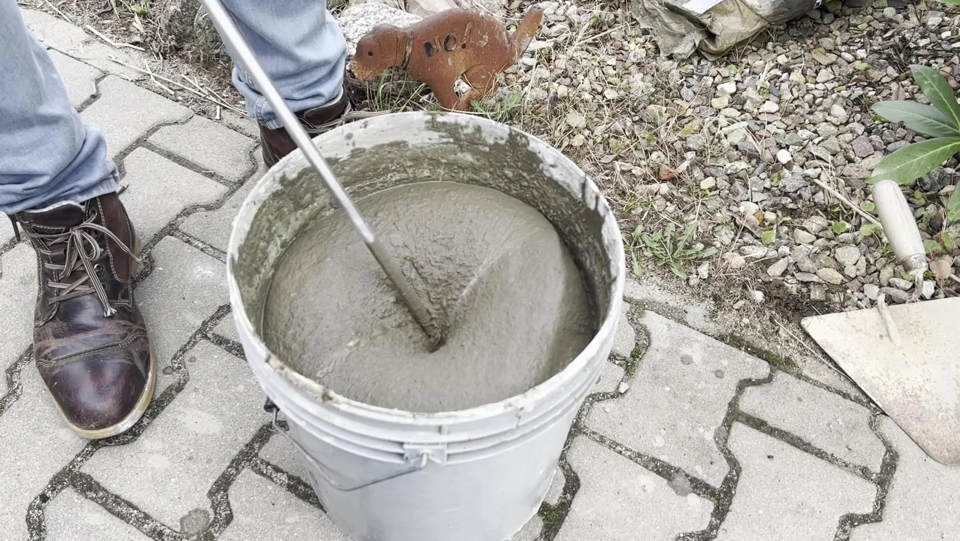 Mieszadło MAXA PRO - Gwint M14 – NIE PRYSKAJĄCE mieszanie zapraw, betonu, farb, klejów – 500 mm do mieszadeł elektrycznych – szybkie, czyste i dokładne mieszanie