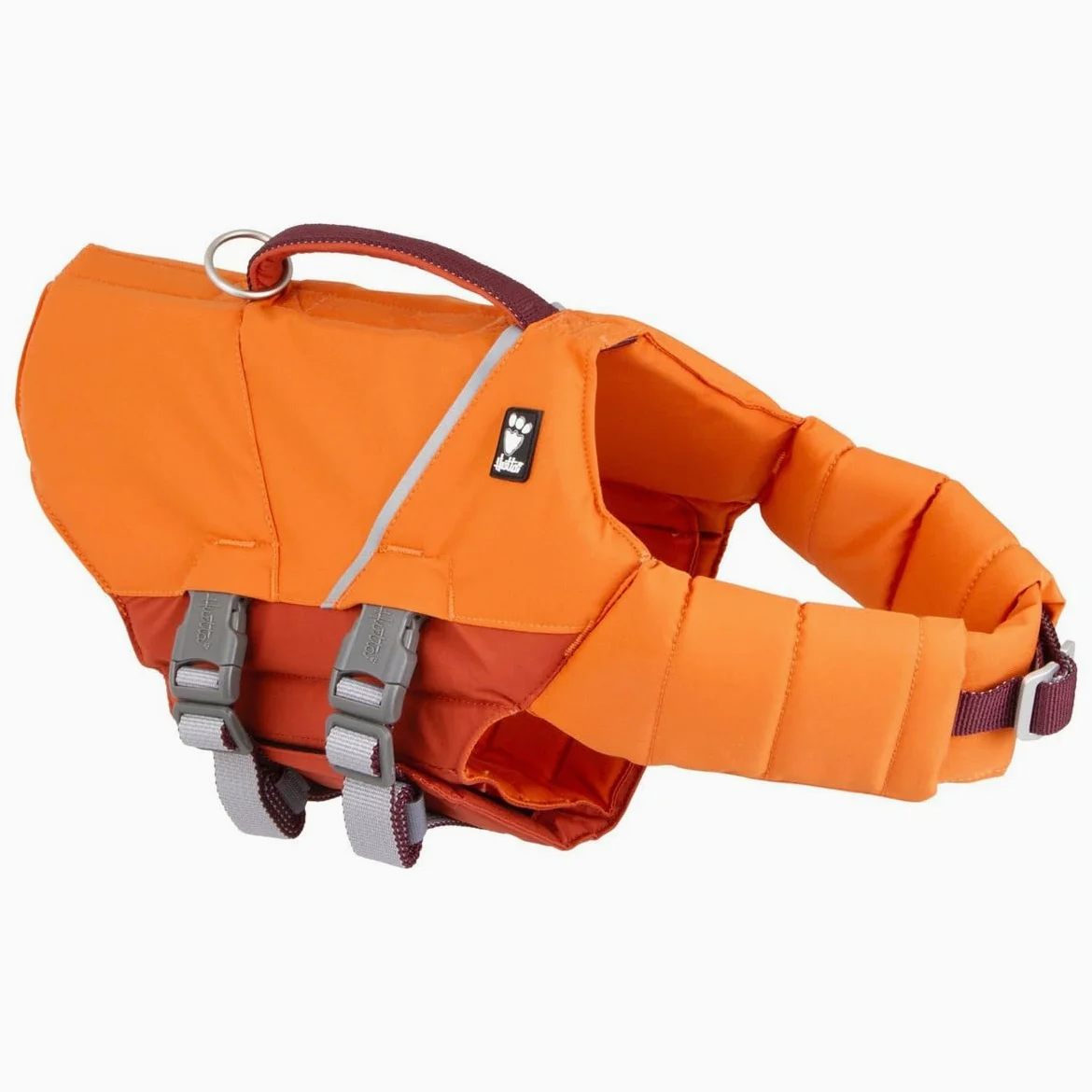 Hurtta Life Savior ECO kamizelka ratunkowa dla psów, maksymalne bezpieczeństwo w wodzie i na wodzie podczas pływania, SUP, kajaku i wycieczek łodzią (Honey, 5-10 kg)