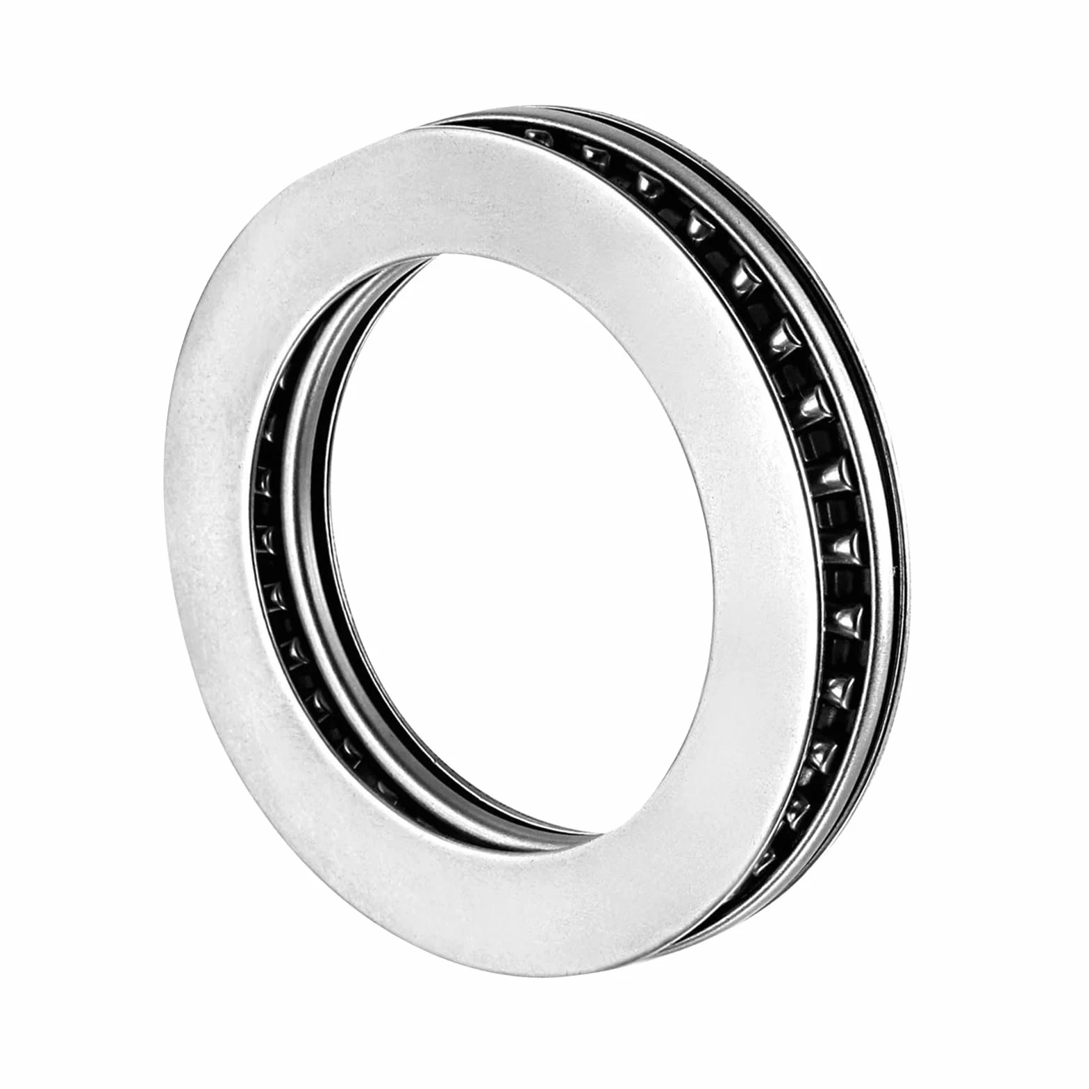 QUARKZMAN AXK4060+2AS rolki igiełkowe łożysko osiowe z łożyskiem pierścienie uszczelniające x 1 szt. stal chromowana do urządzeń budowlanych [40 mm x 60 mm x 5 mm]