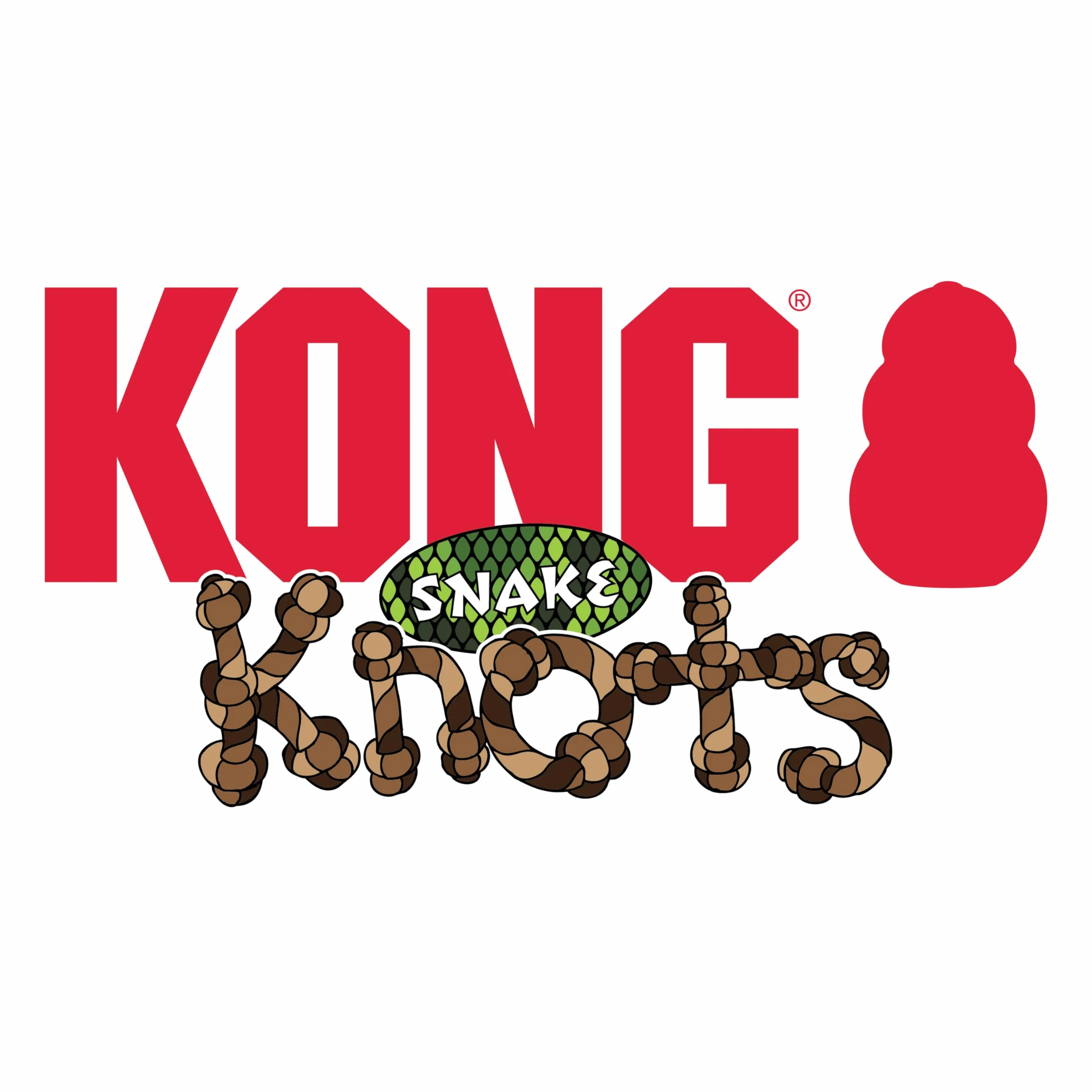 KONG interaktywny wąż holownik 61 cm zabawka dla psów