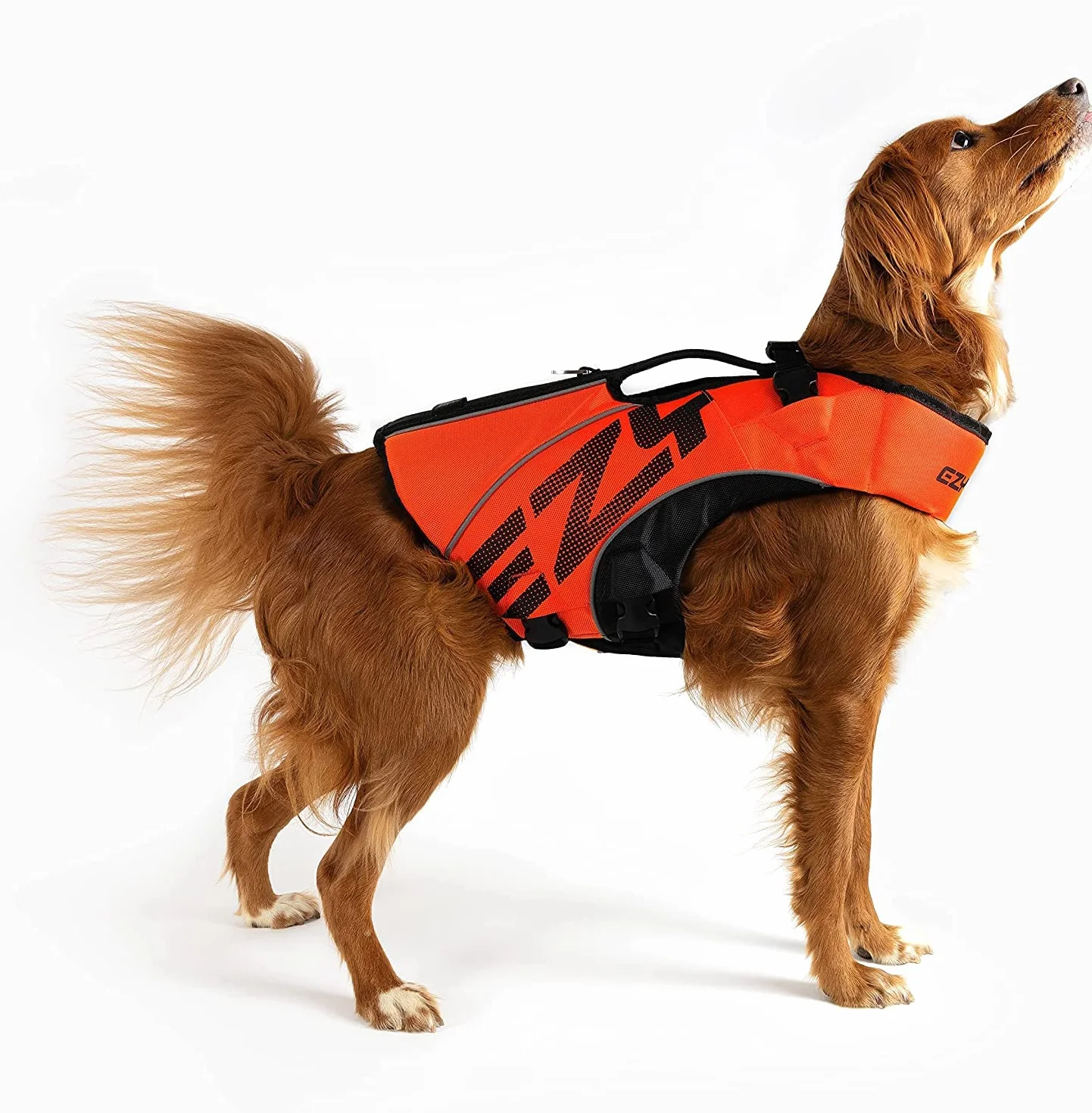EZYDOG X2 Boost kamizelka ratunkowa dla psa duża czerwona