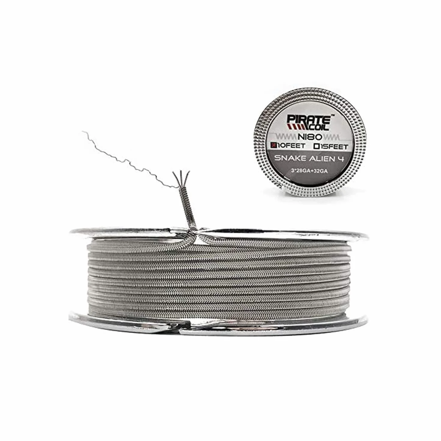 3 m - AWG 28GAx3+32GA ni80 Alien Nichrome 80 drut odporny na ciepło wstępnie zbudowane cewki przewodów do użytku domowego