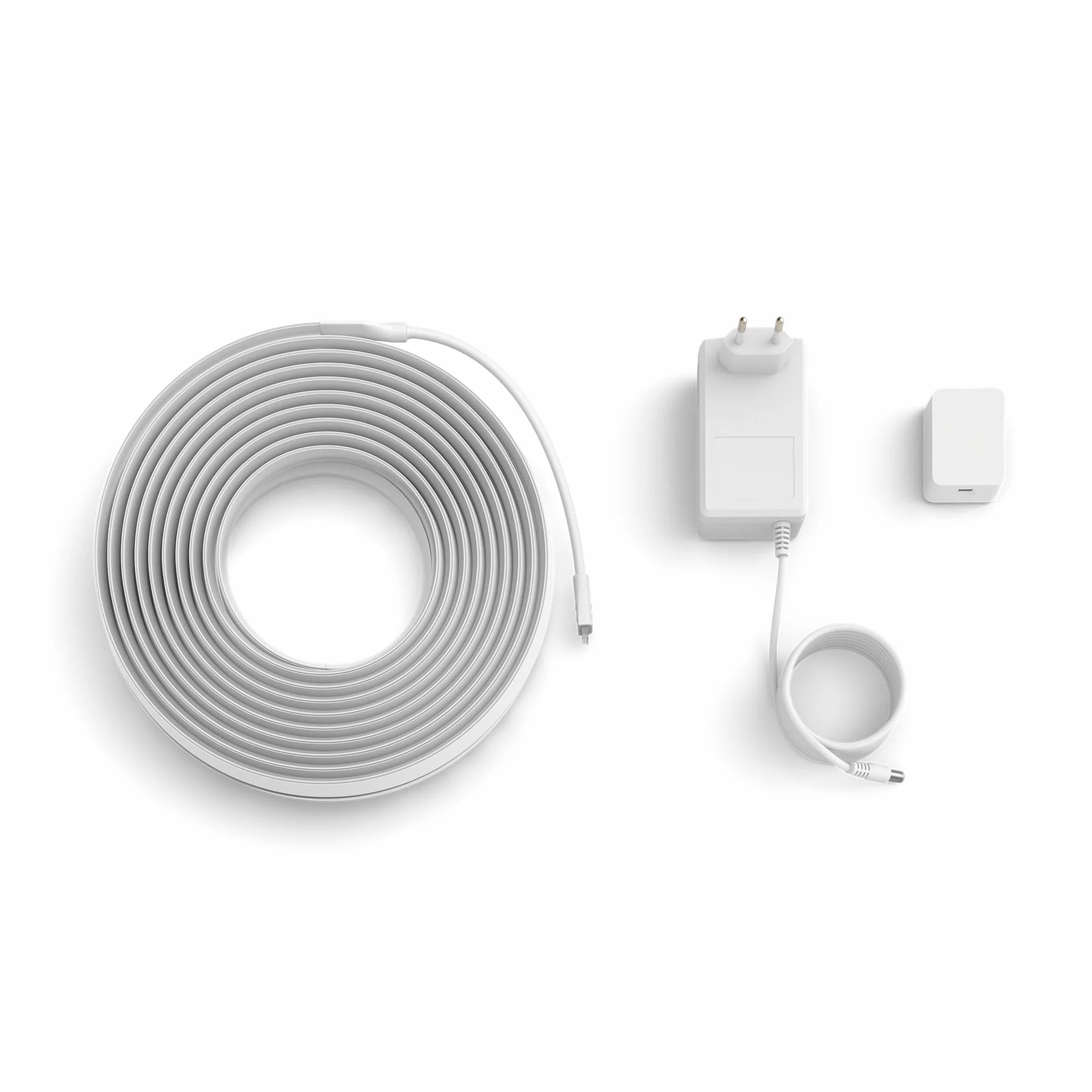 Philips Hue Flux ultra-bright 10 m LED, 6000 lm, żywe kolory i atmosfera, Chromasync™, przycinanie i przedłużanie, sterowanie aplikacją i głosem, do wnętrz i na zewnątrz.