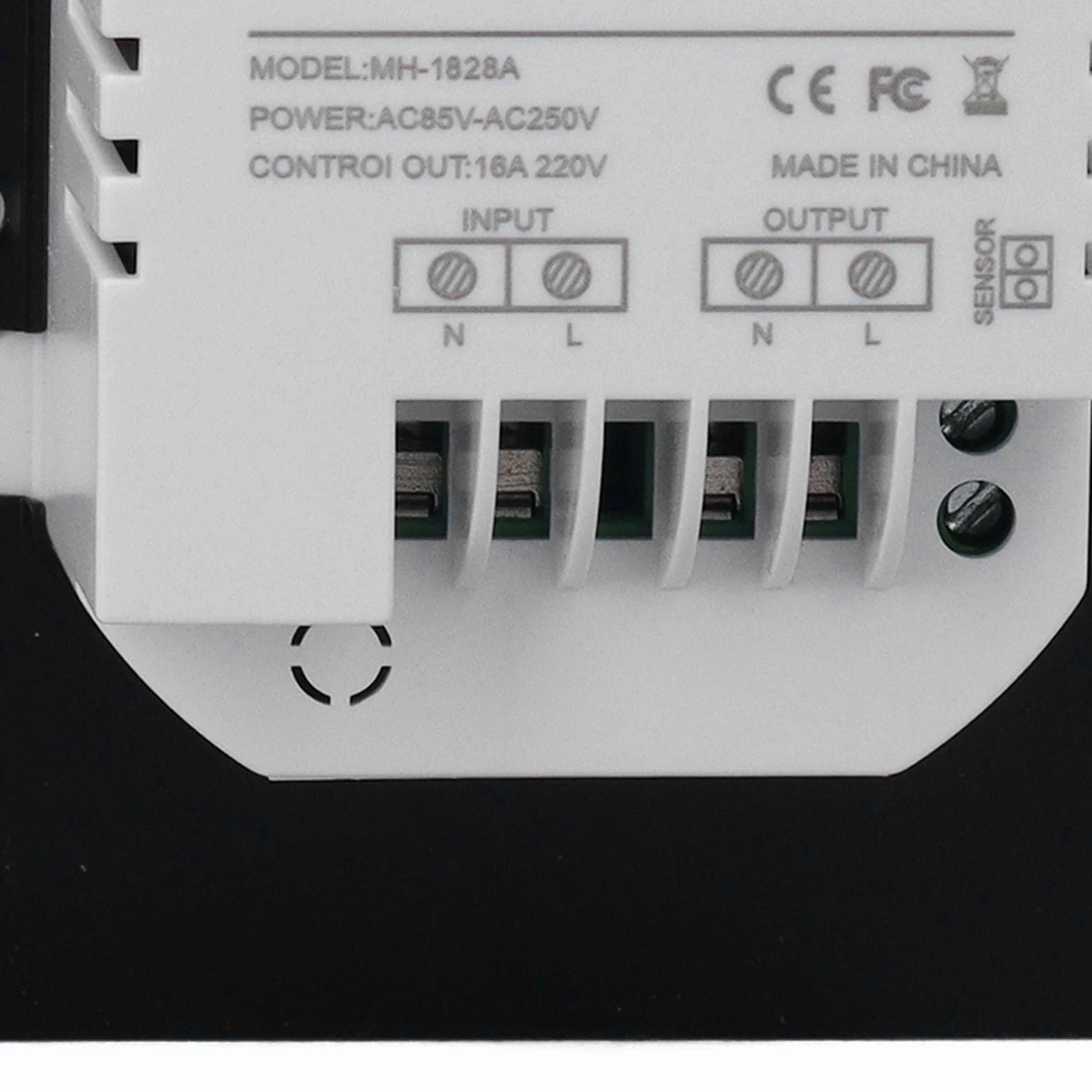 Elektryczny Licznik Ogrzewania Podłogowego Termostat 16A AC85V-250V Montowany na ścianie Inteligentny Termostat dla Domu Hotelu