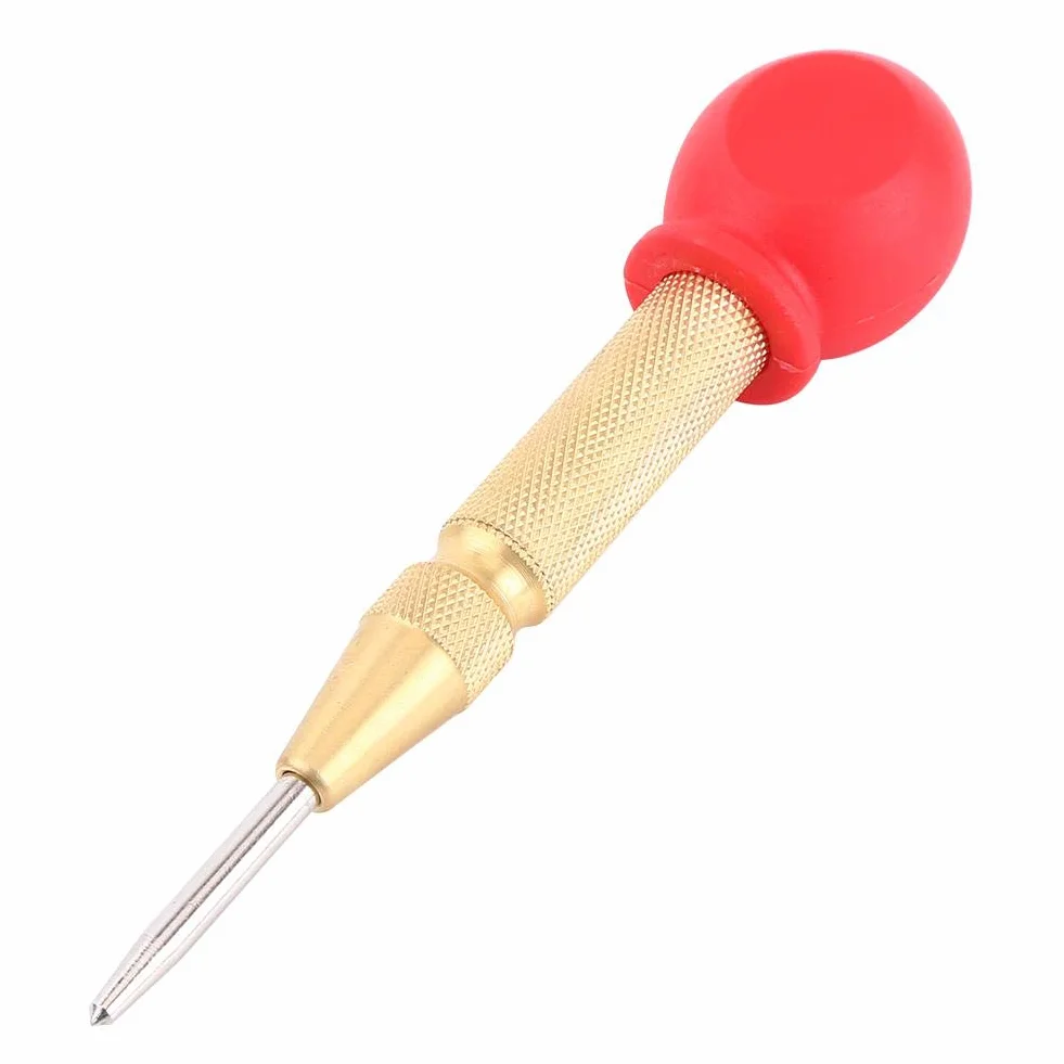 Automatyczny wybijak centralny Center Punch z HSS Tip Protection Cap narzędzie do wykrawania metalu