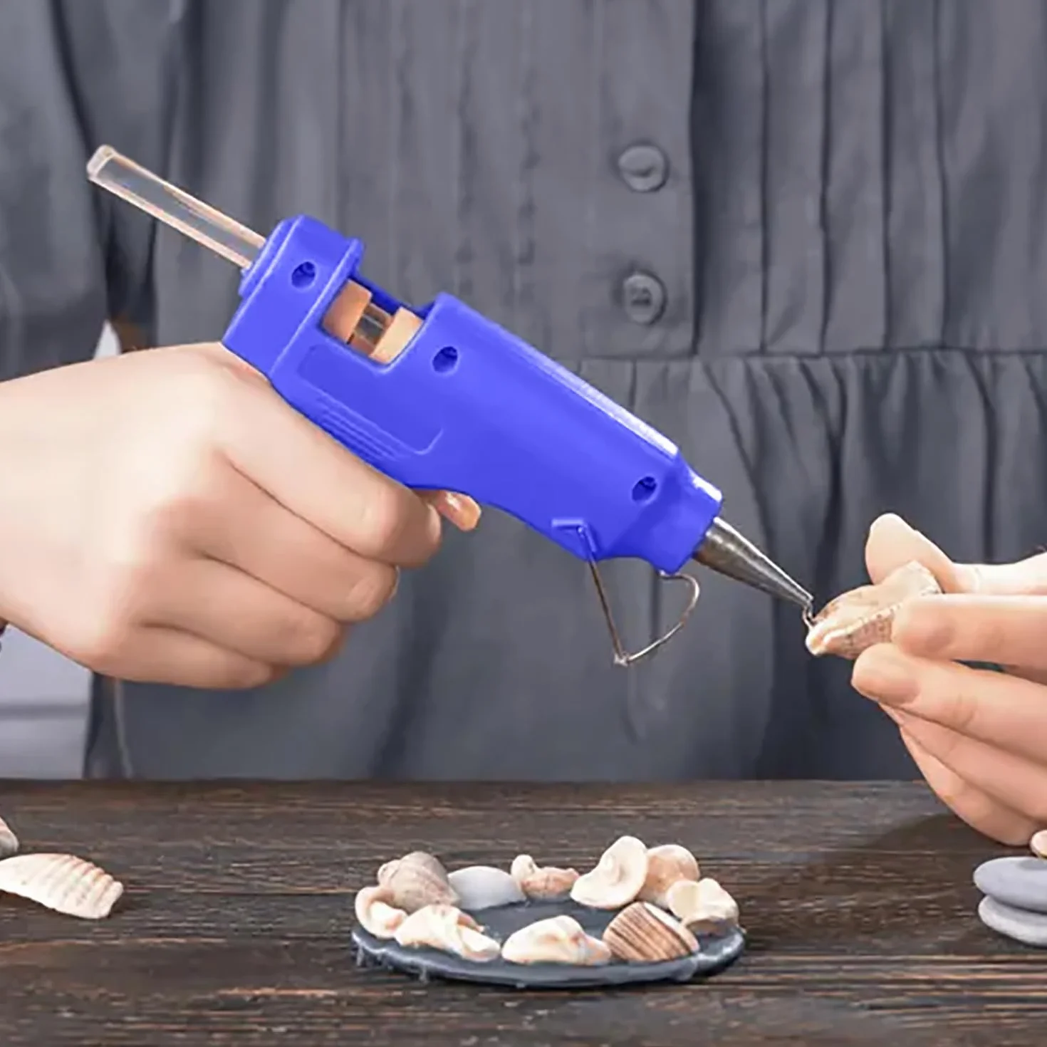 Pistolet do klejenia na gorąco 20 W mini do kleju 7 mm