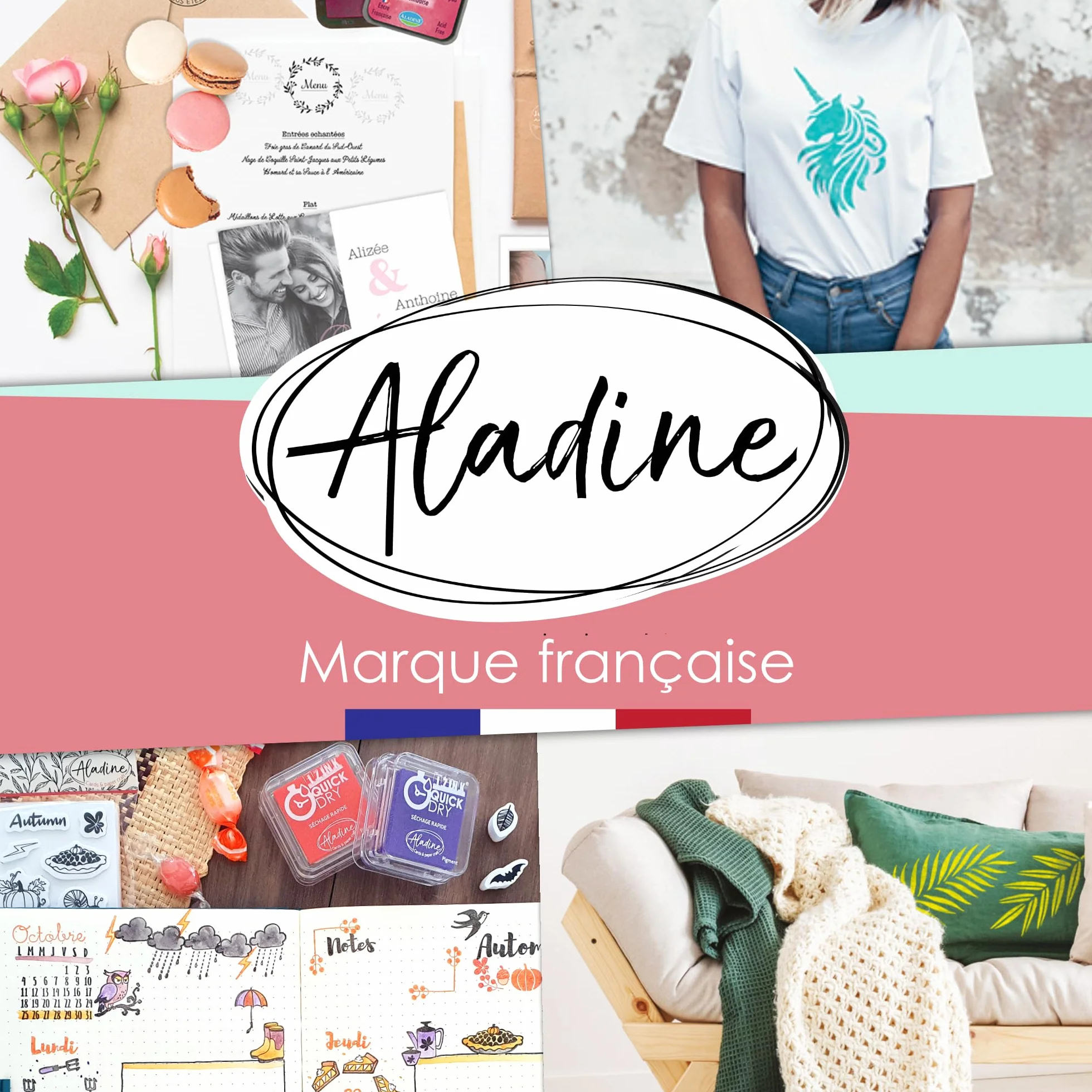 Aladine - 6 foremek do pieczątek woskowych