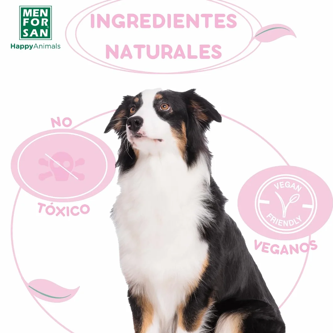 MENFORSAN Oestrus Odor Reducer for Female Dogs | Redukuje zapach feromonów rui | Zmniejsza nękanie psów | Bezbarwny | Nietoksyczny | 125 ml
