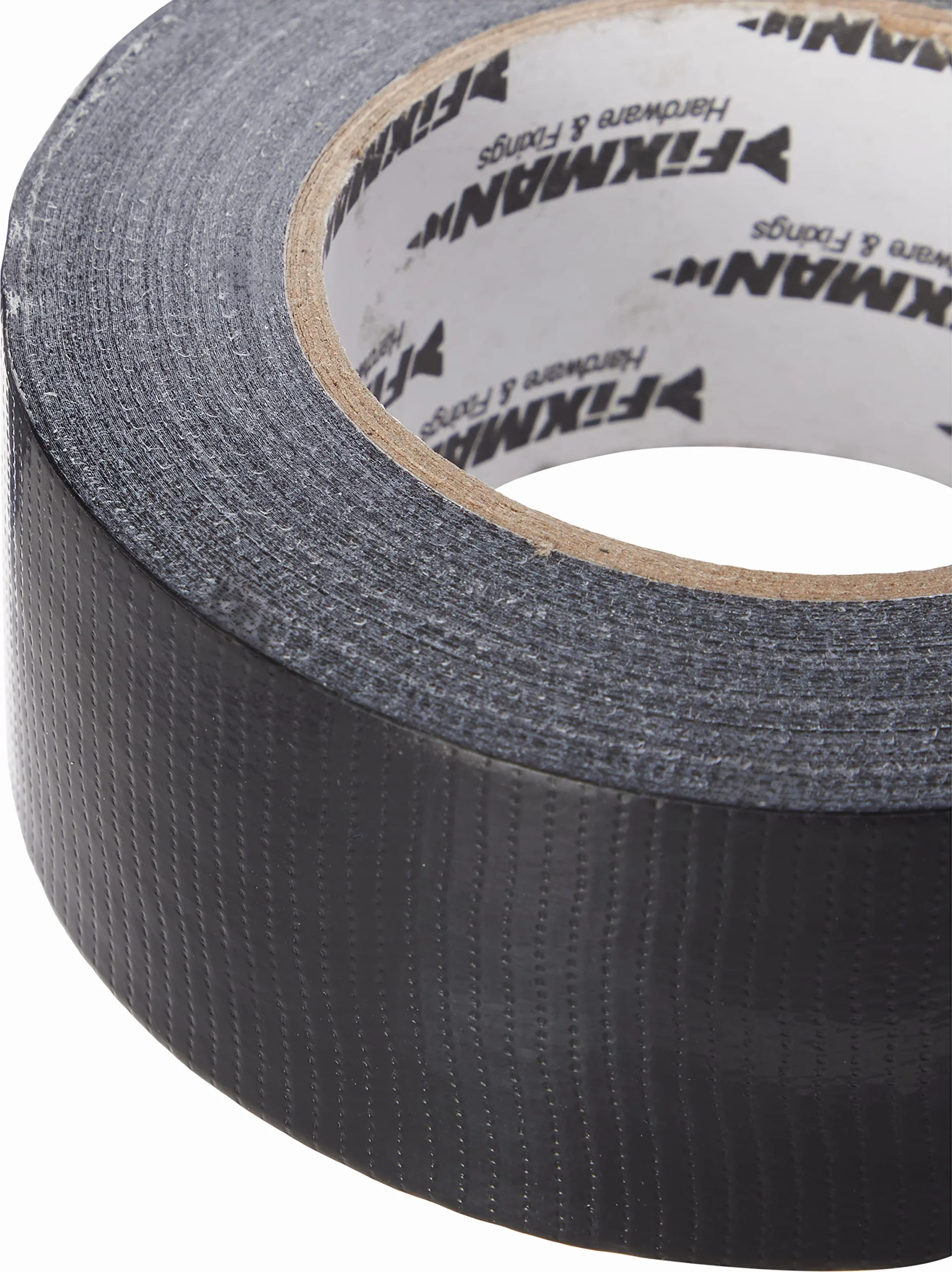 FIXMAN 188845 wytrzymała taśma klejąca z tkaniny 50 mm x 50 m, czarna