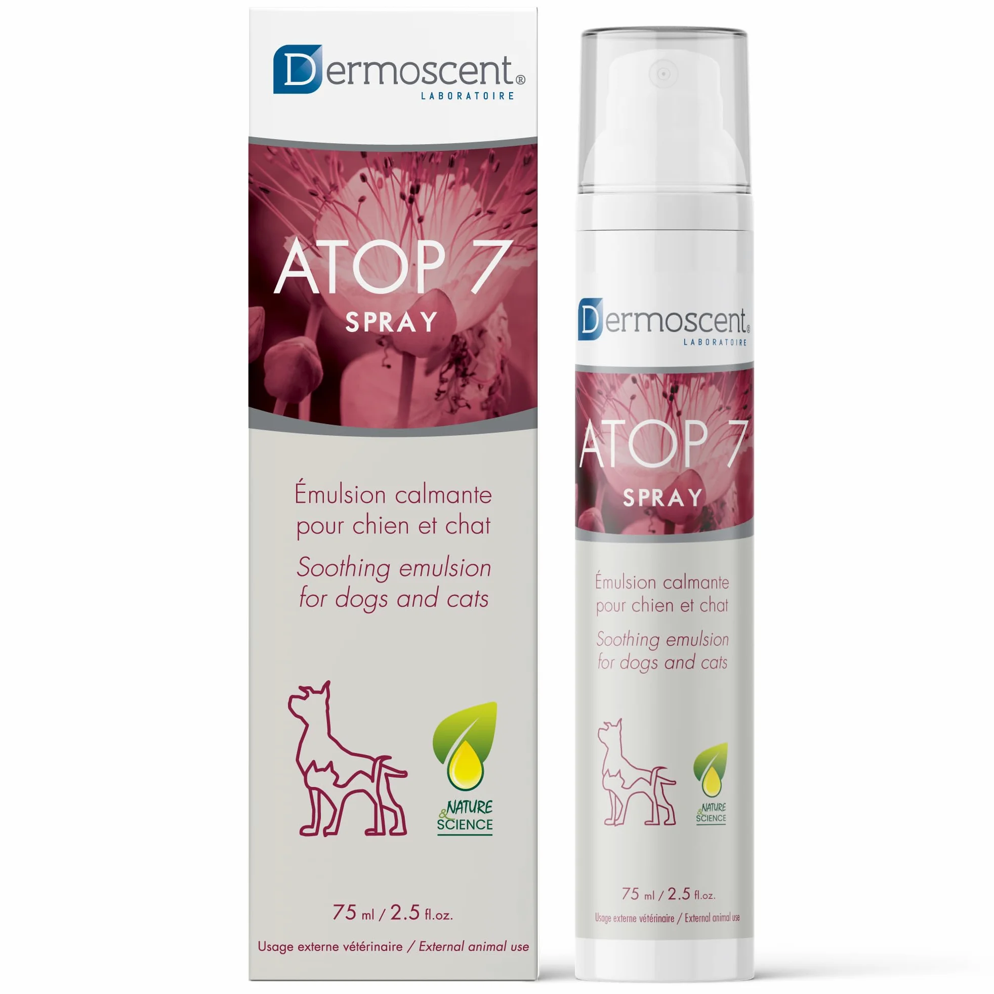 Dermoscent ATOP 7 Spray dla psów i kotów – 75 ml