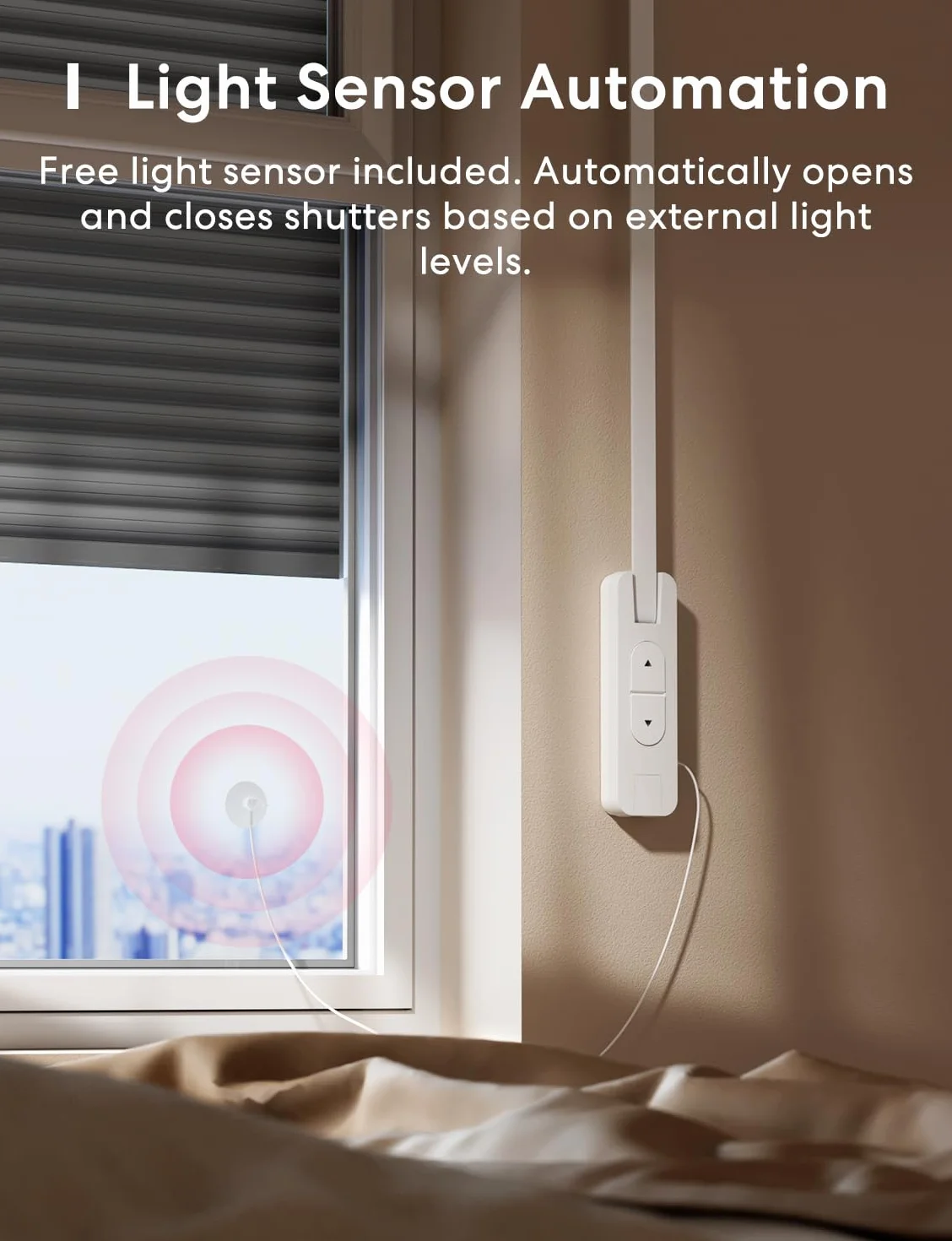 Meross Matter zwijarka taśmowa do rolet, elektryczna, podtynkowa (maks. 45 kg, 6 m²), napęd do rolet Smart Home z automatycznym sterowaniem czasowym i sterowaniem głosowym, kompatybilny z Apple