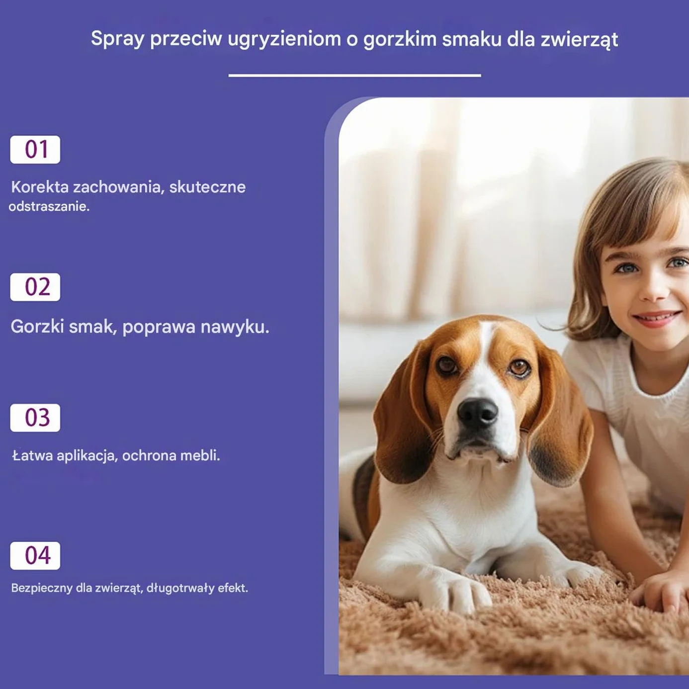 Spray Przeciwko Gryzieniu Dla Psów - 100 Mililitrów Skuteczne Szkolenie - Spray Treningowy Antygryzieniowy Dla Psów | Do Utrzymania Higieny Rutyny Zachowania Wewnątrz Pomieszczeń Opieki Oraz