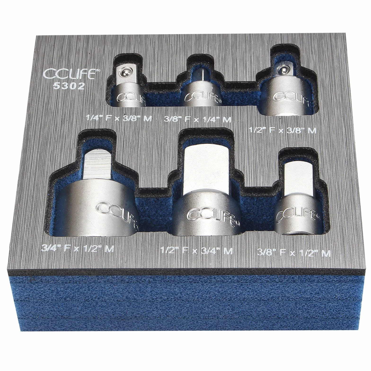 Adapter gniazda udarowego CCLIFE, zestaw 6 szt.