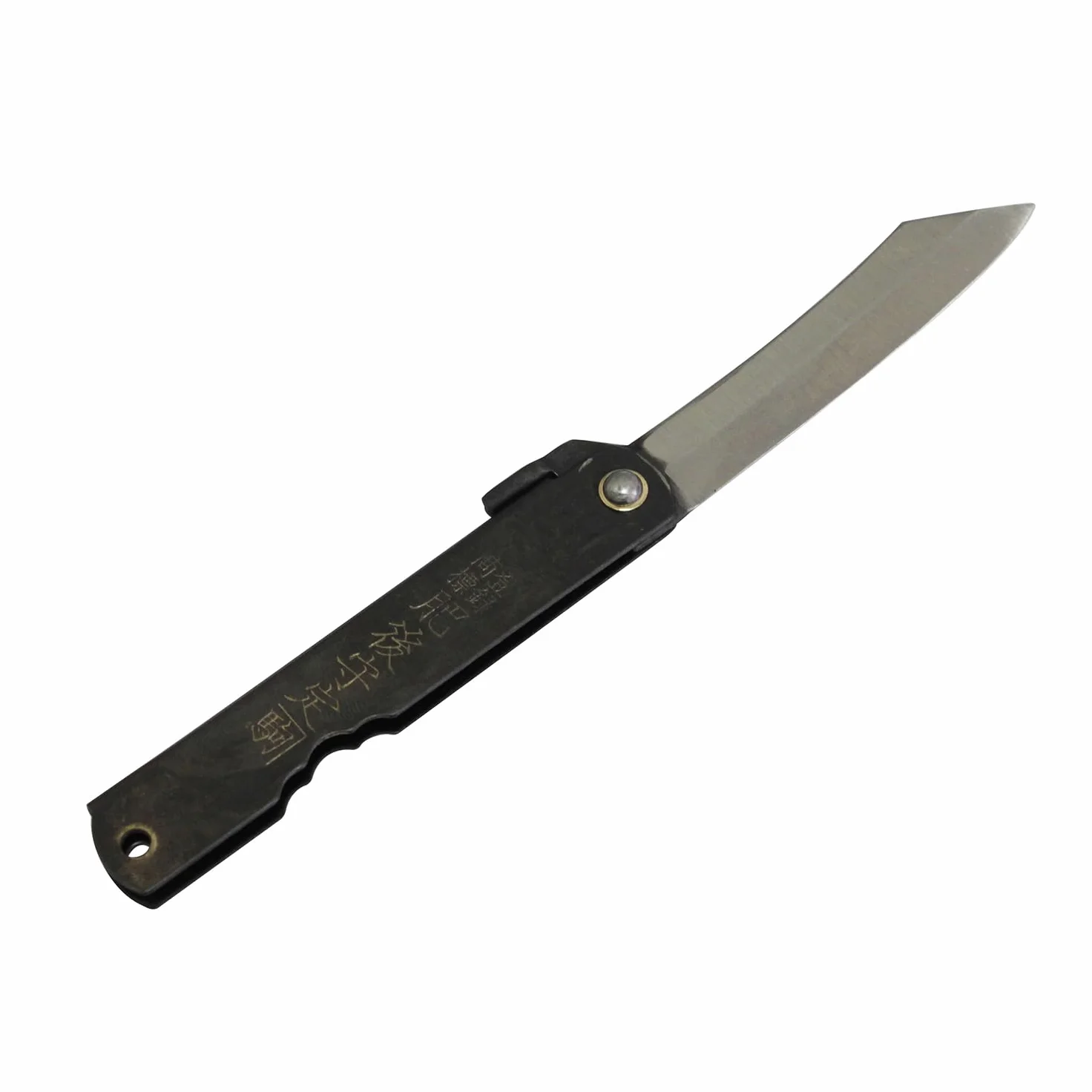 HIGO NO KAMI L 180 mm Made in Japonia stal chromowana scyzoryk ze smyczą