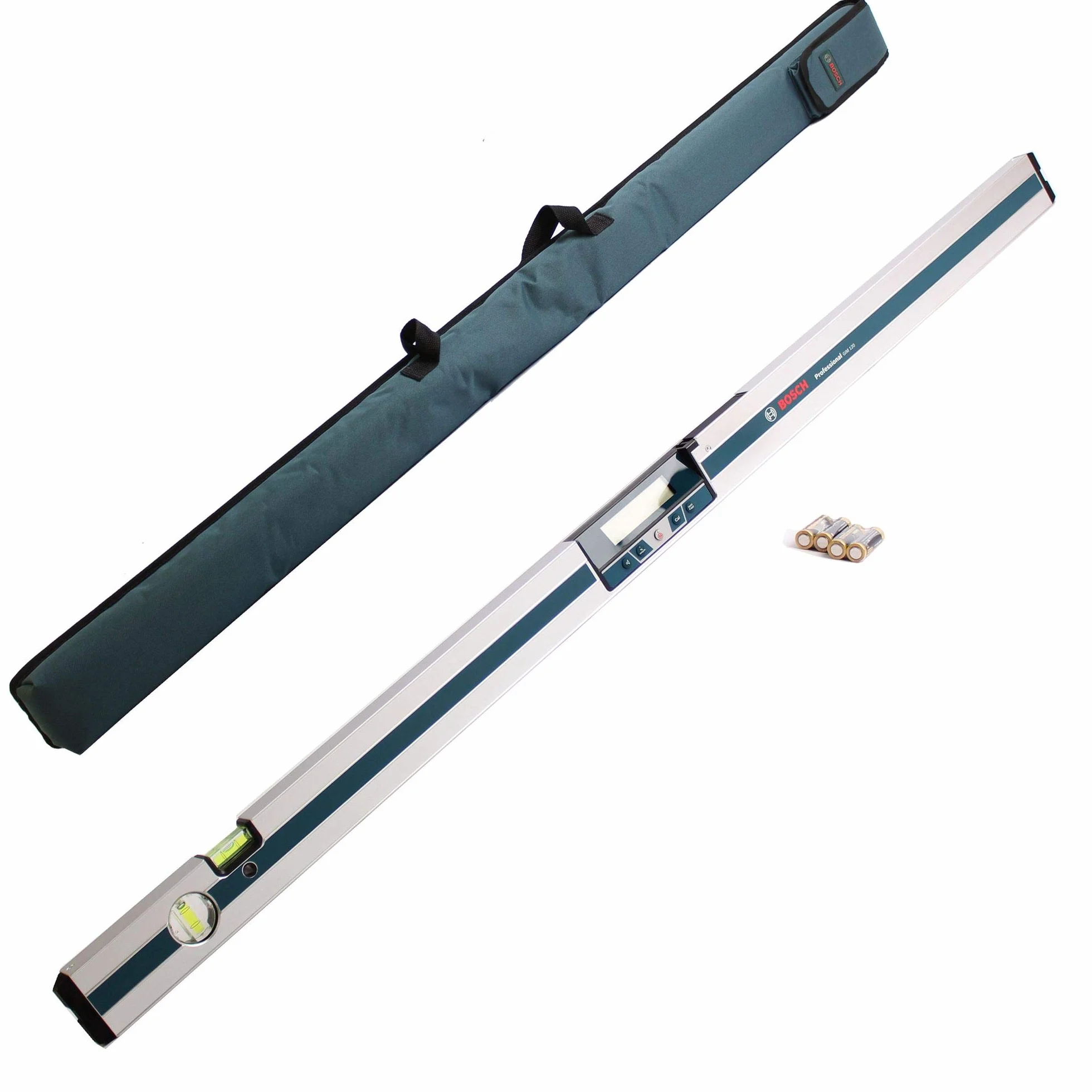 Bosch Professional Cyfrowy miernik nachylenia GIM 120 (zakres pomiaru: 0–360°, długość: 120 cm)