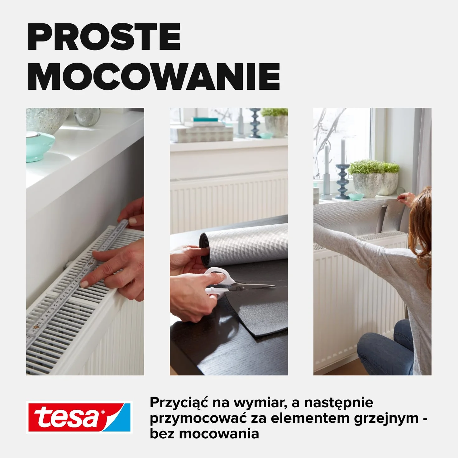 tesa INSULATION folia odblaskowa do grzejników 1 m x 0,7 m