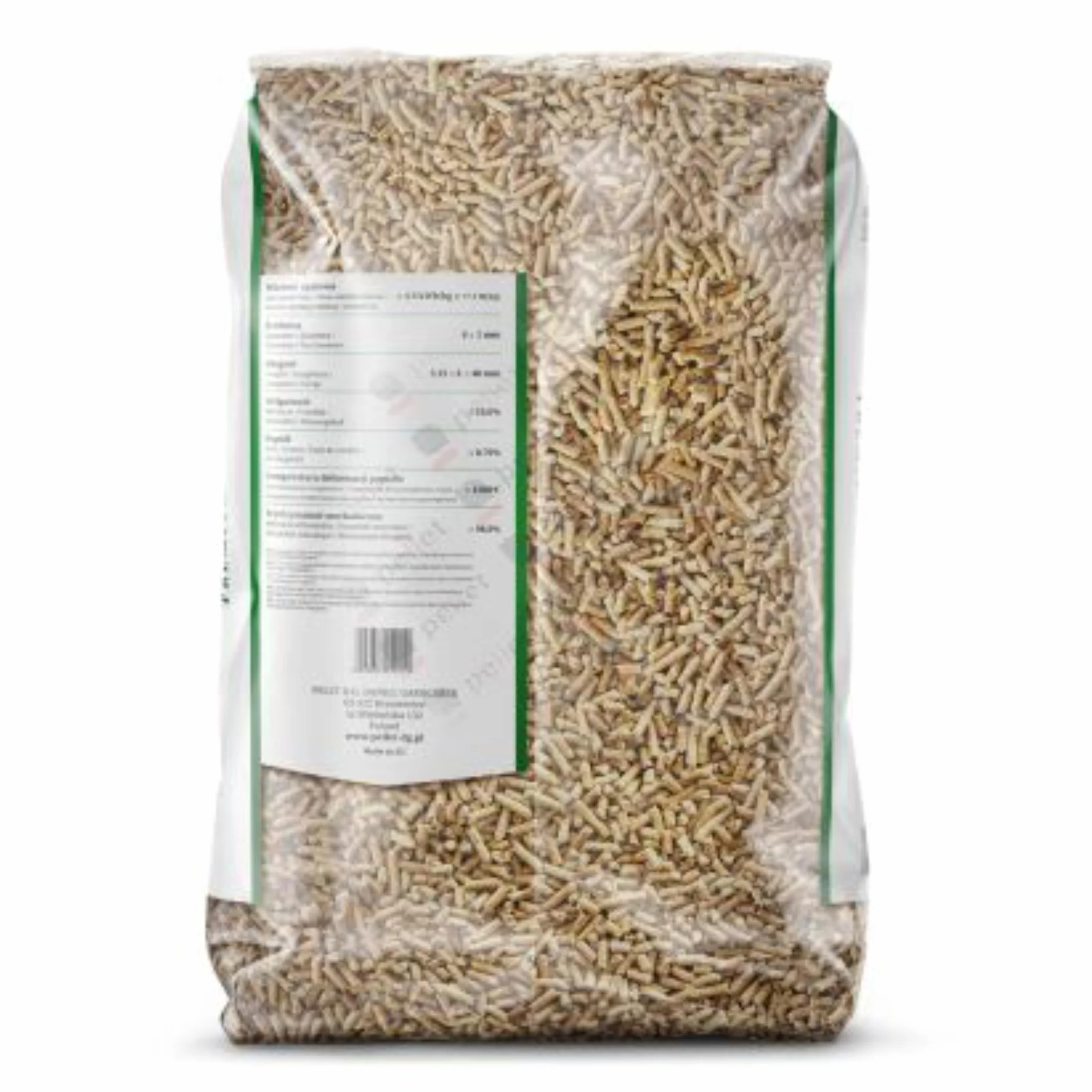 Pellet grzewczy sosnowy 6 mm 15 kg x 2 worki 30 kg
