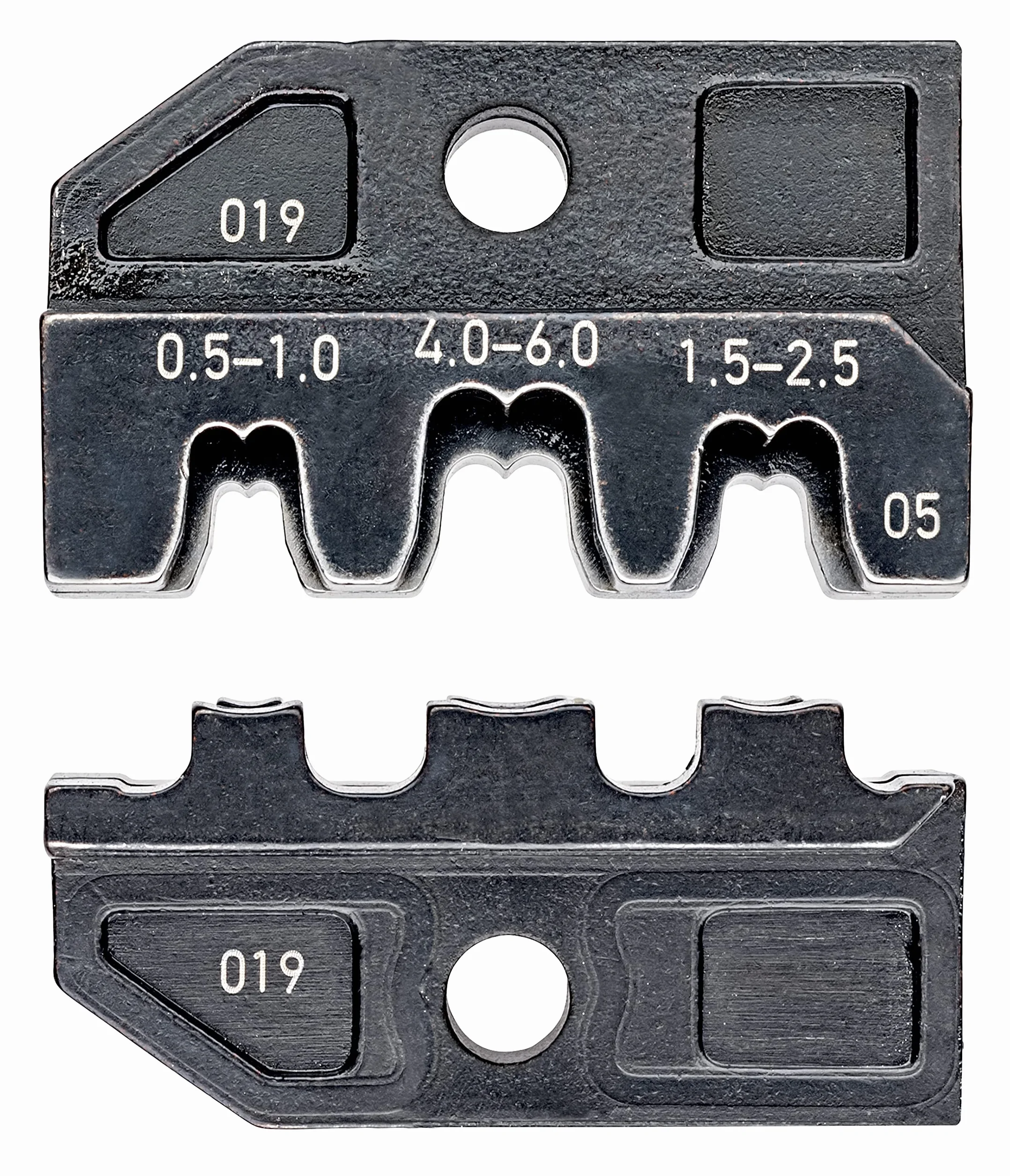 KNIPEX Matryca zagniatająca do końcówek nasuwanych, nieizolowanych (szerokość końcówki 4,8 + 6,3 mm), 97 49 05