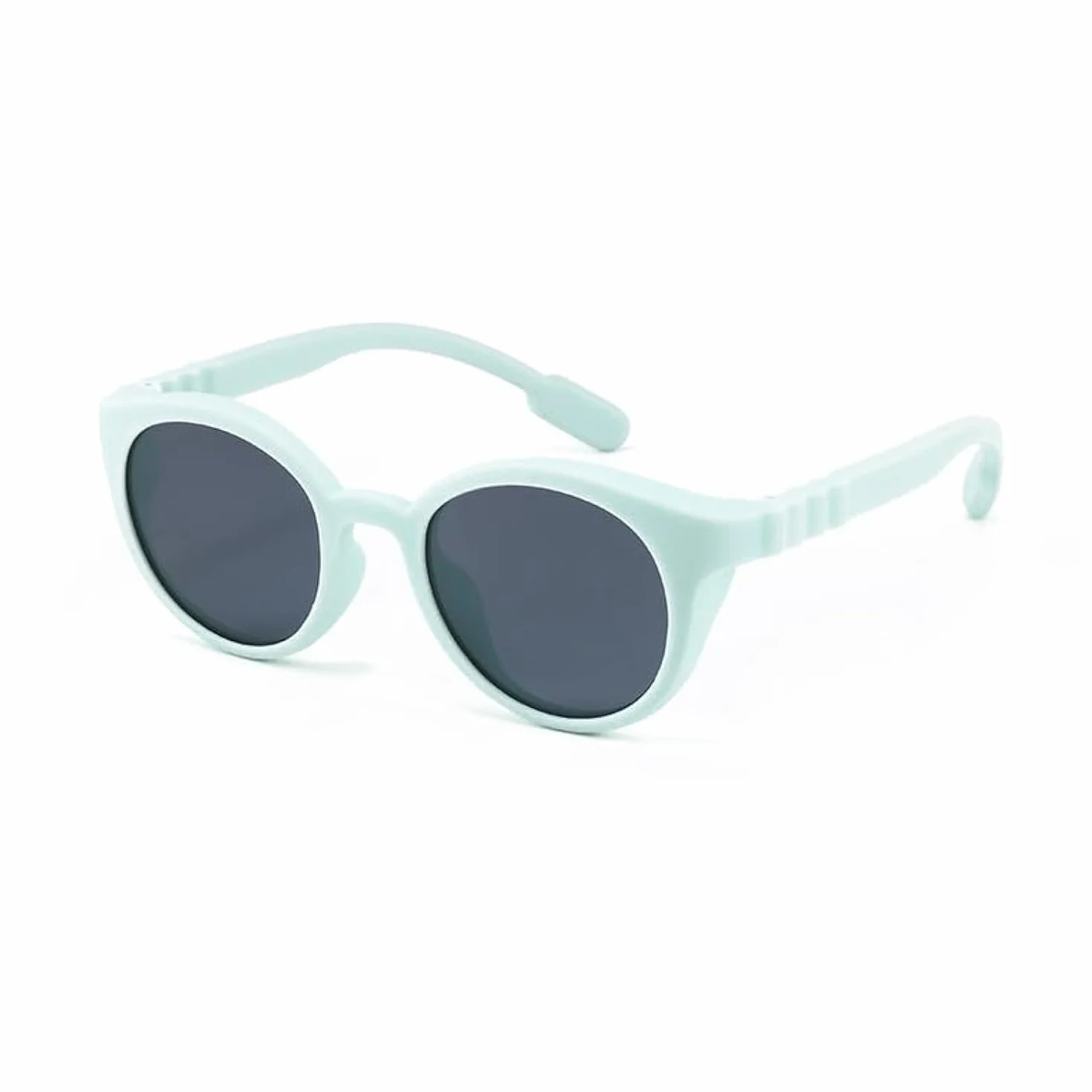 Hifot Okulary przeciwsłoneczne dla dzieci w wieku 3-10 lat, ochrona UV400, polaryzacyjne okulary przeciwsłoneczne dla dzieci, elastyczna okrągła oprawka, okulary przeciwsłoneczne dla chłopców i