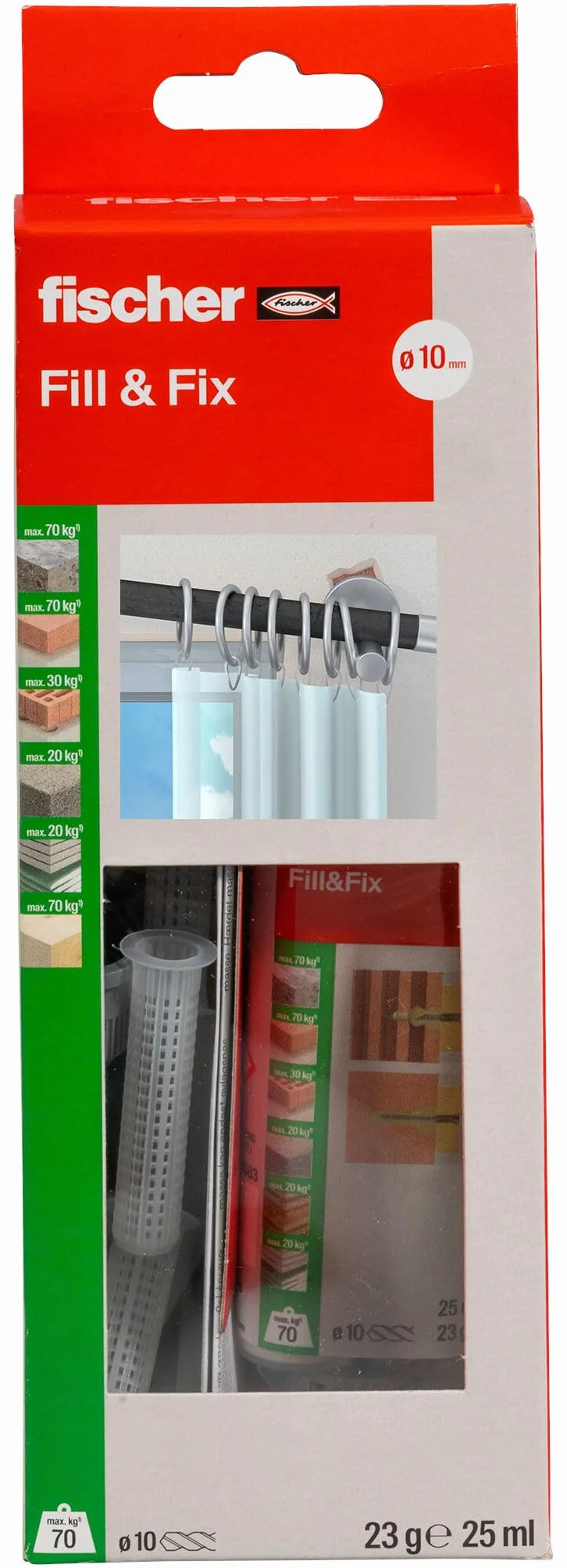 Fischer Fill & Fix Zestaw naprawczy mocowania
