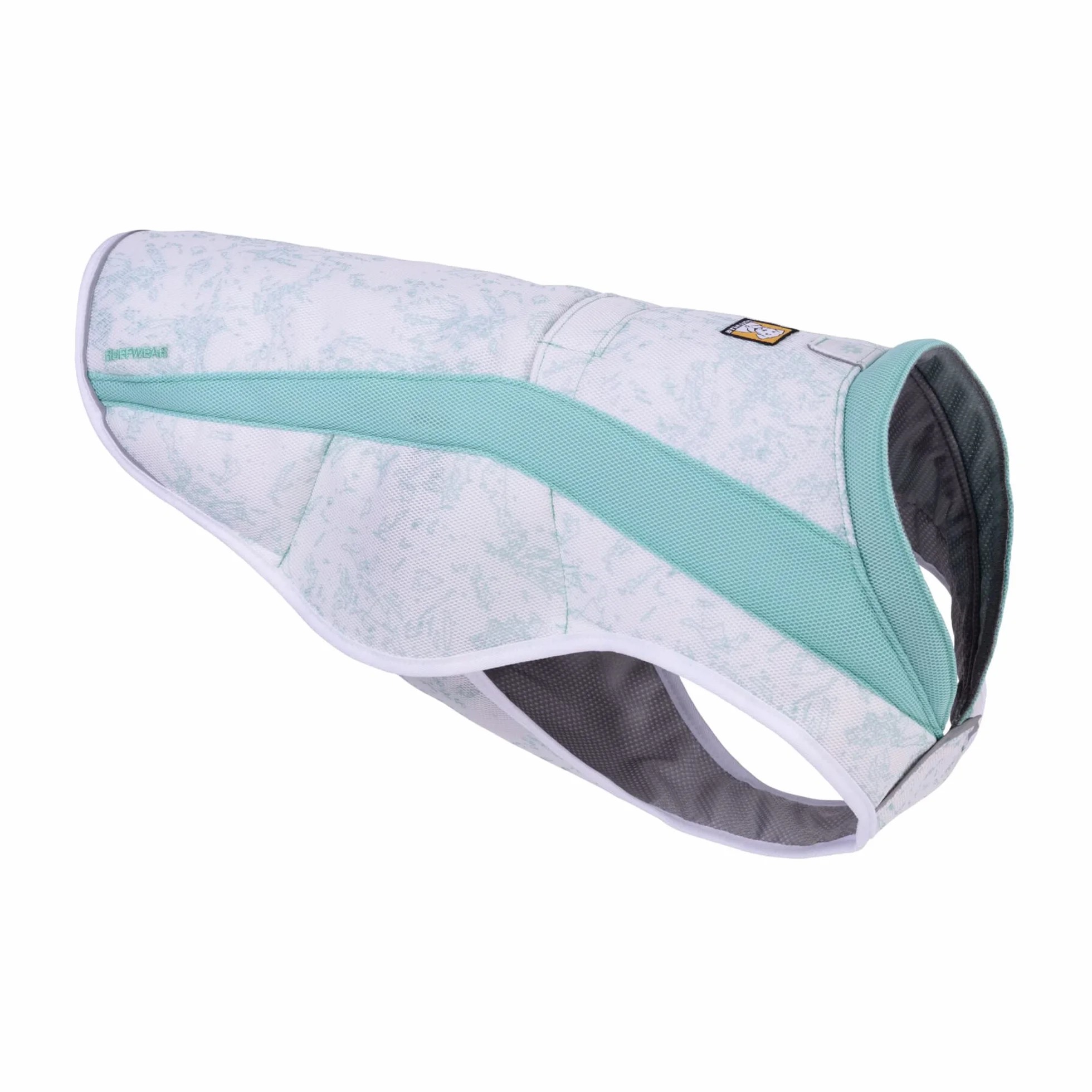 RUFFWEAR Bagienna kamizelka chłodząca, kurtka dla psa na gorącą pogodę, SPF 50+, maksymalne pokrycie, pokrowiec chłodzący z uprzężą / portalem smyczy, ochrona przed słońcem, aby utrzymać zwierzęta w