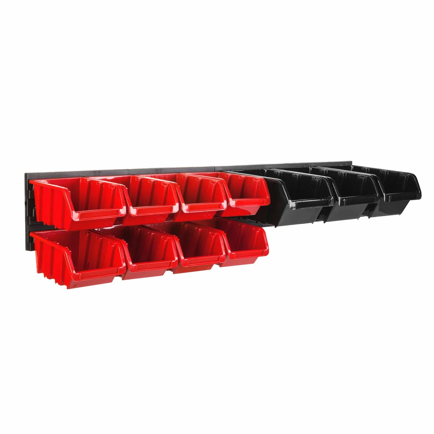 Regał ścienny 780x130 mm System przechowywania 11 pudełek