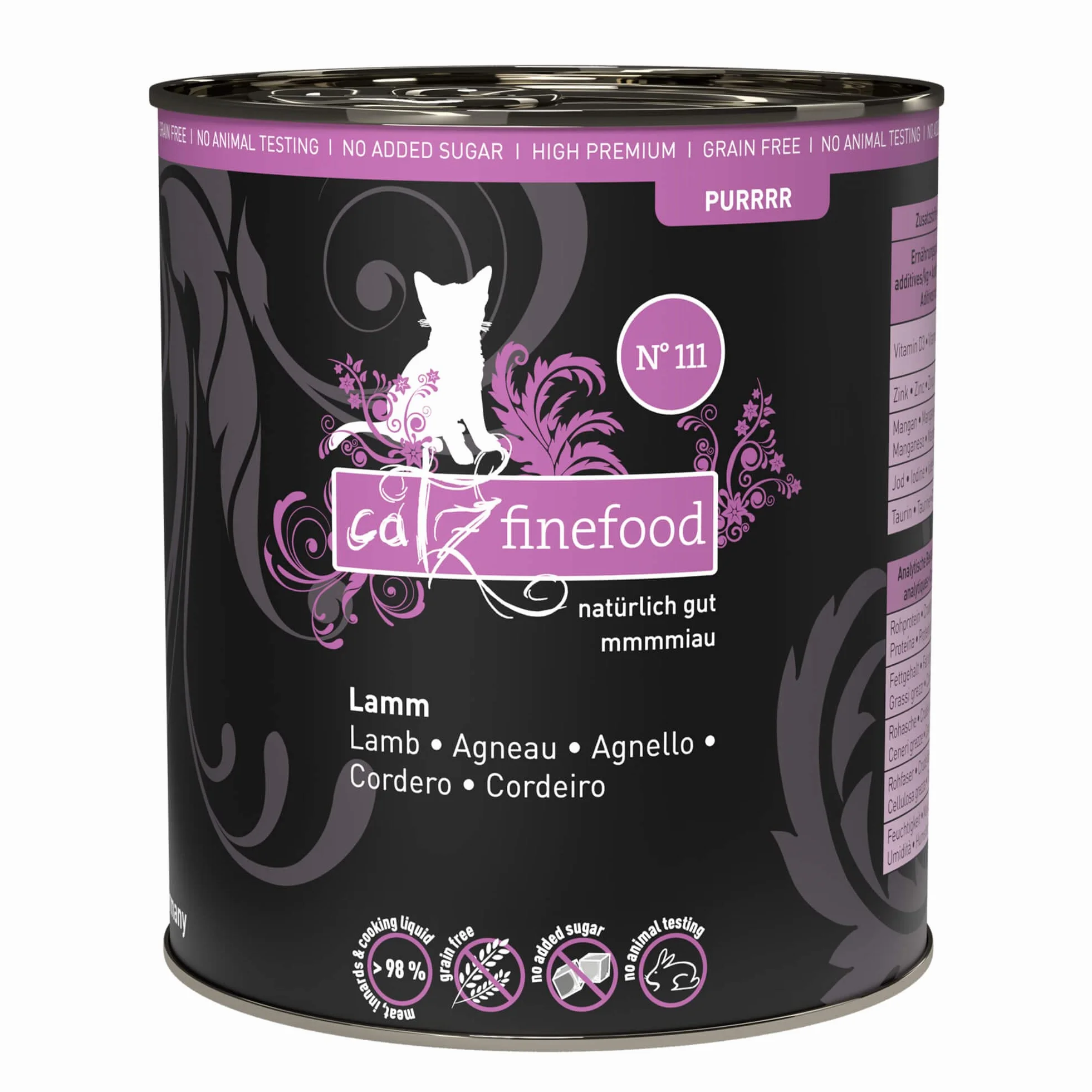 Catz Finefood Purrrr Karma dla Kotów, 6 x 800g