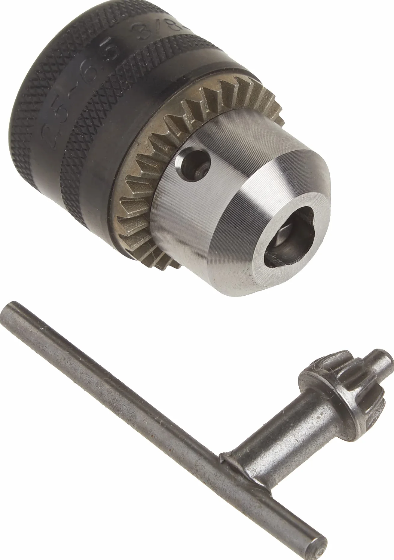 Proxxon 28122 uchwyt wiertarski z wieńcem zębatym uchwyt wiertarski Ø 0,5-6 mm z kluczem wiertarskim do Proxxon 28128 TBM gwint 3/8"