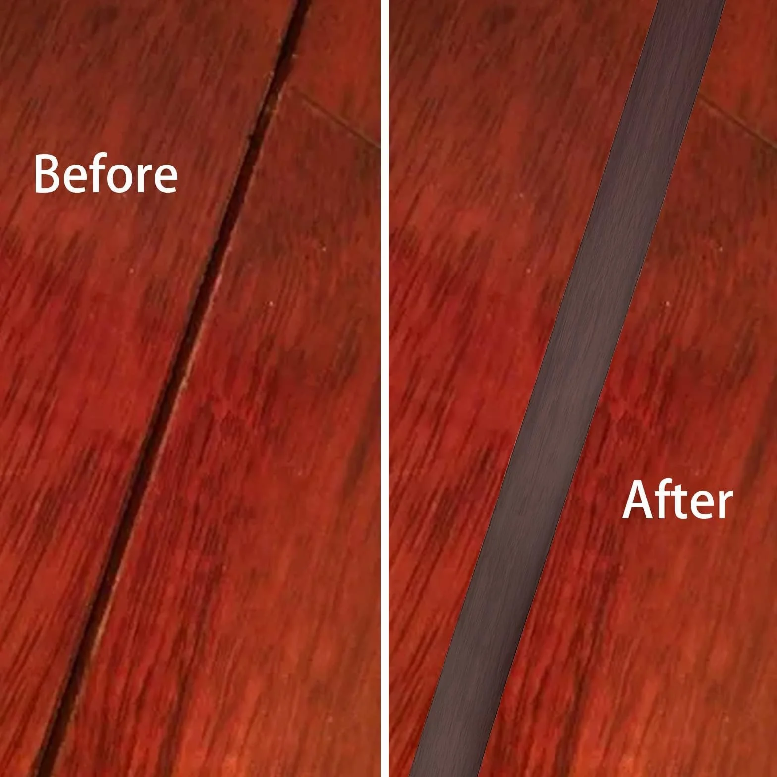 Listwy progowe z PCW, 200 cm, listwy przejściowe podłogowe, laminowane, samoprzylepne taśmy działowe do drzwi podłogowych (200 cm-4 cm-dąb)