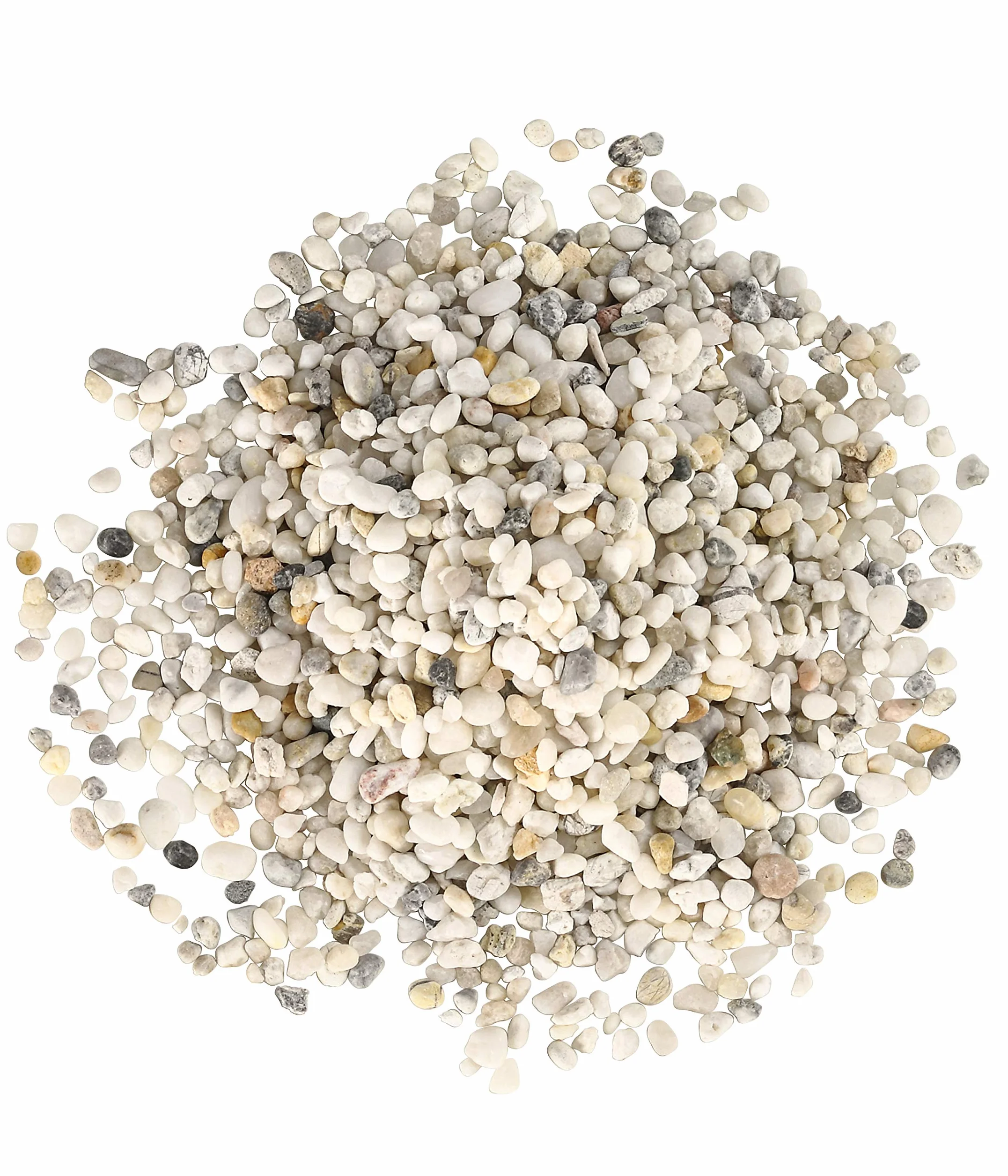 Dehner Aqua żwir, ziarnistość 2-4 mm, 5 kg, biały