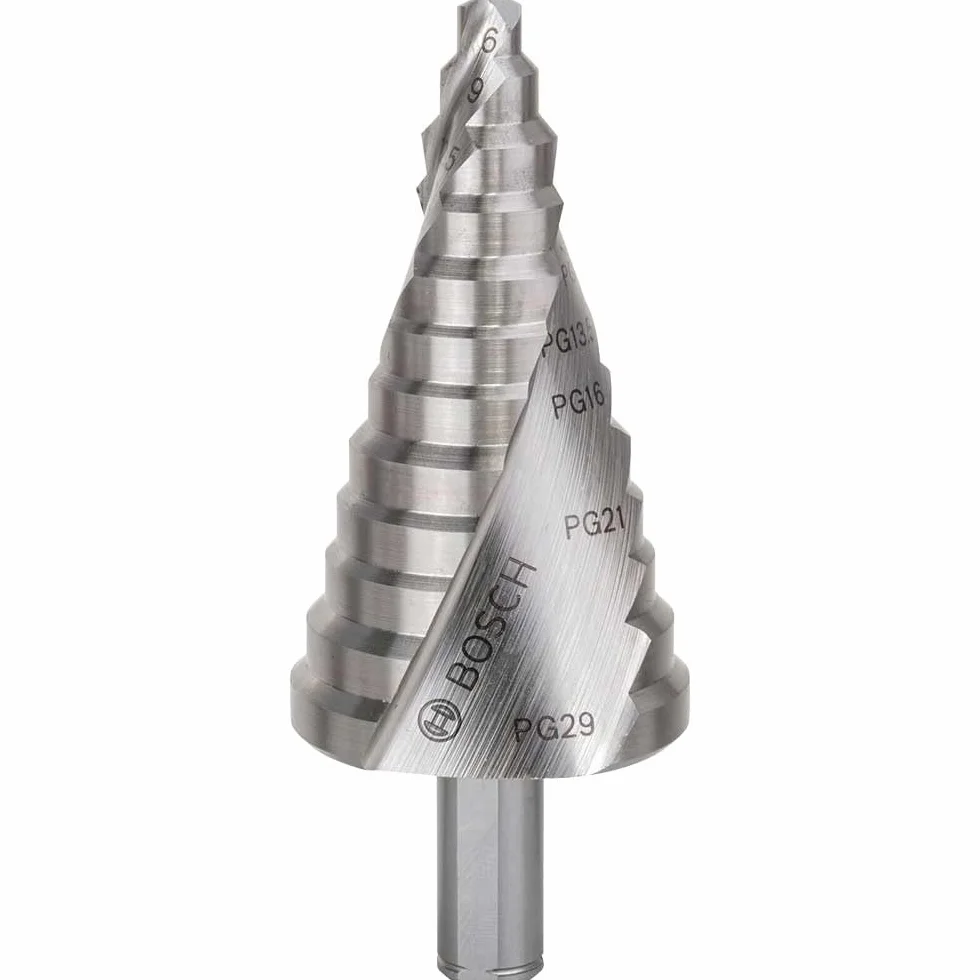 Bosch Profesional Wiertło stopniowe HSS 6-37 mm, 10,0 mm, 93 mm