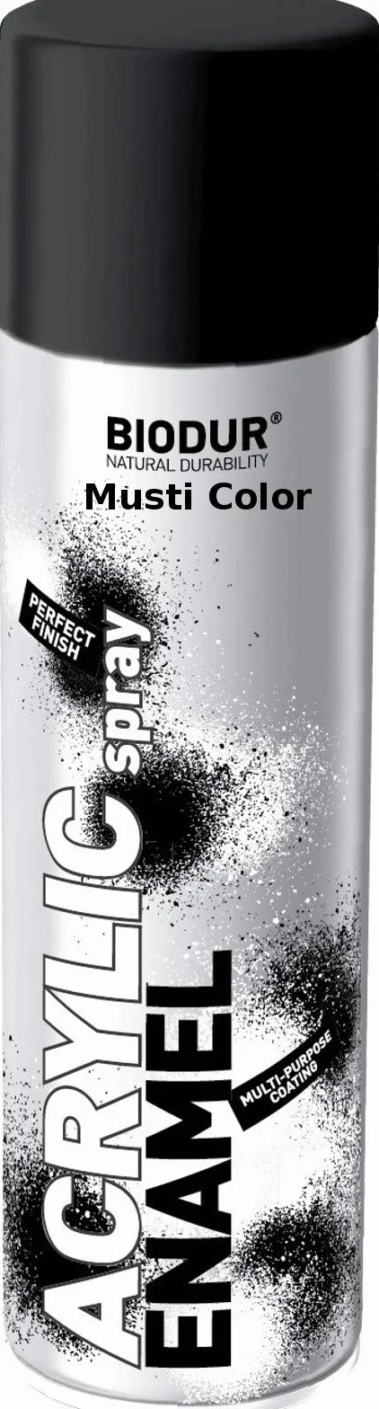 Spray akrylowy do felg 500 ml czarny matowy