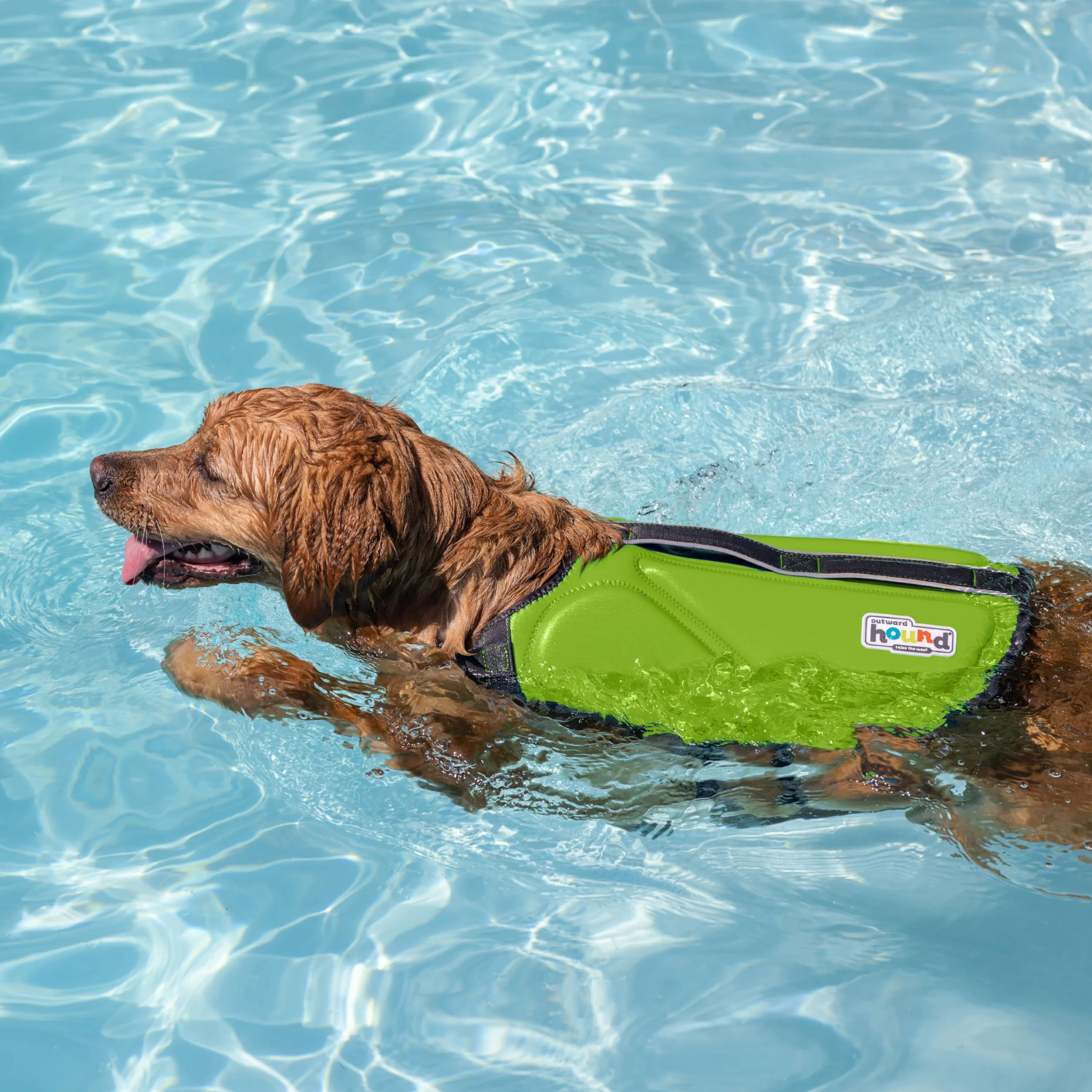 Outward Hound Kamizelka ratunkowa dla psa zielona XS