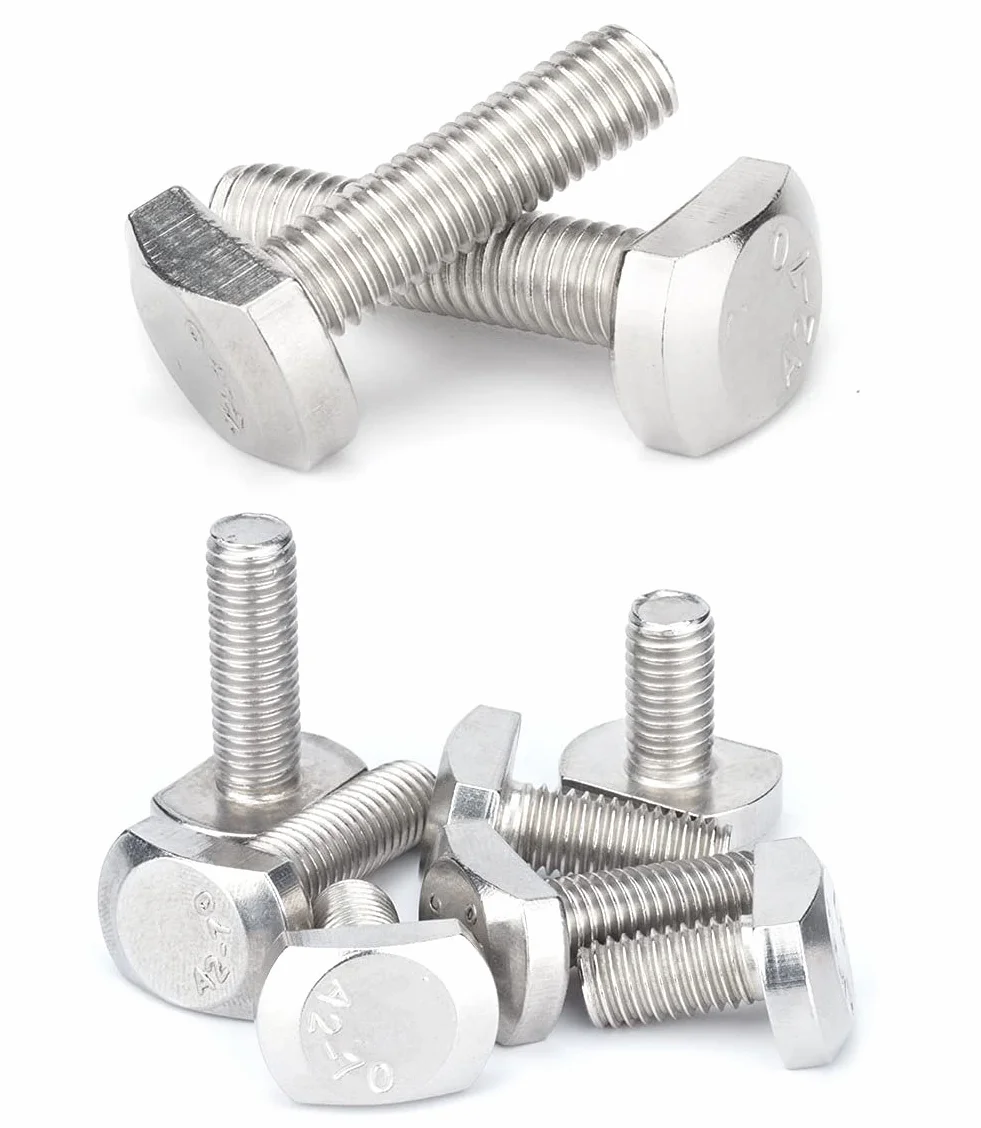 Śruby T, śruby T ze stali nierdzewnej, M6 x 30 mm, 5 szt