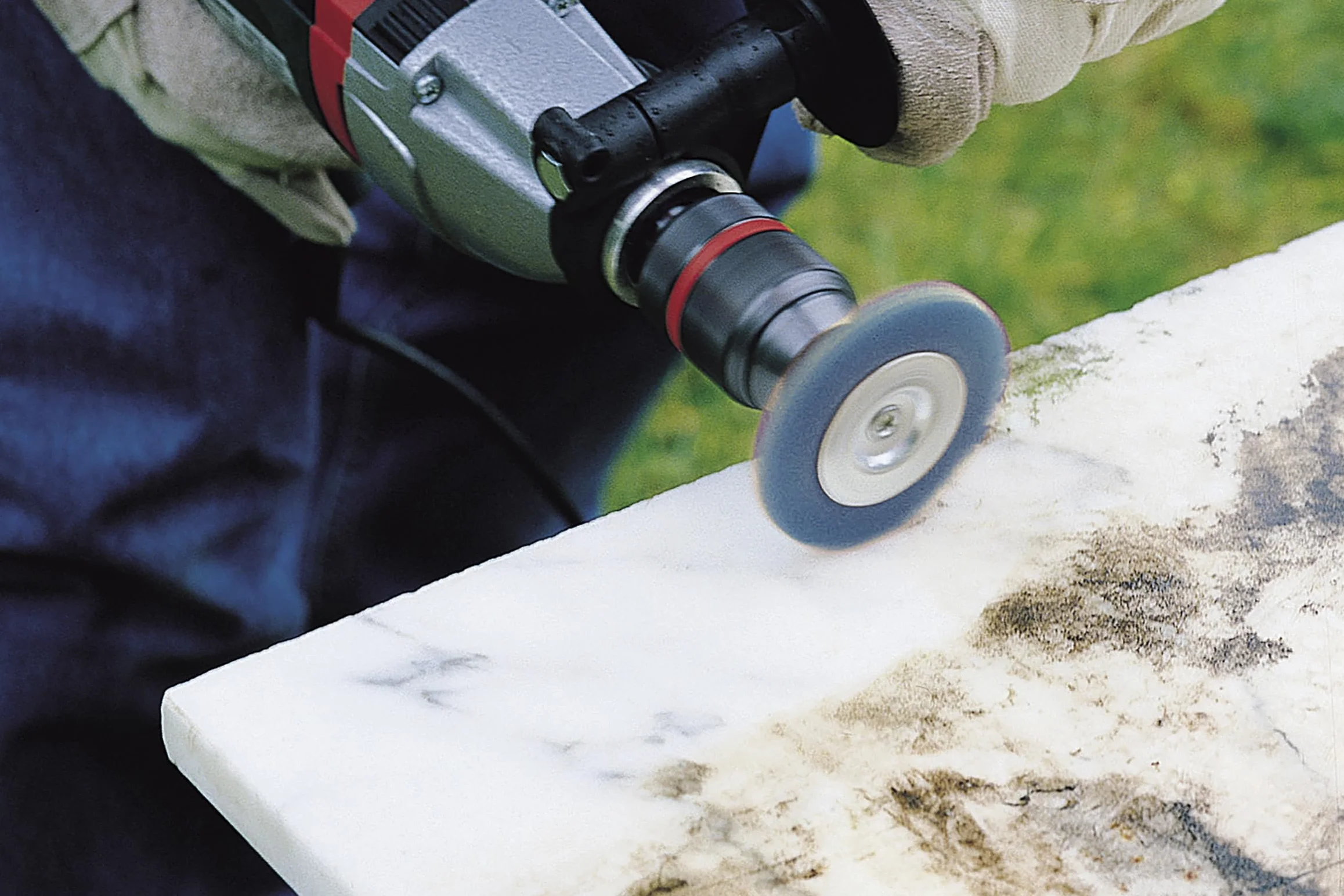 Wolfcraft Tarcza z Drutu Nylonowego Miękka Ø100 x 10 mm