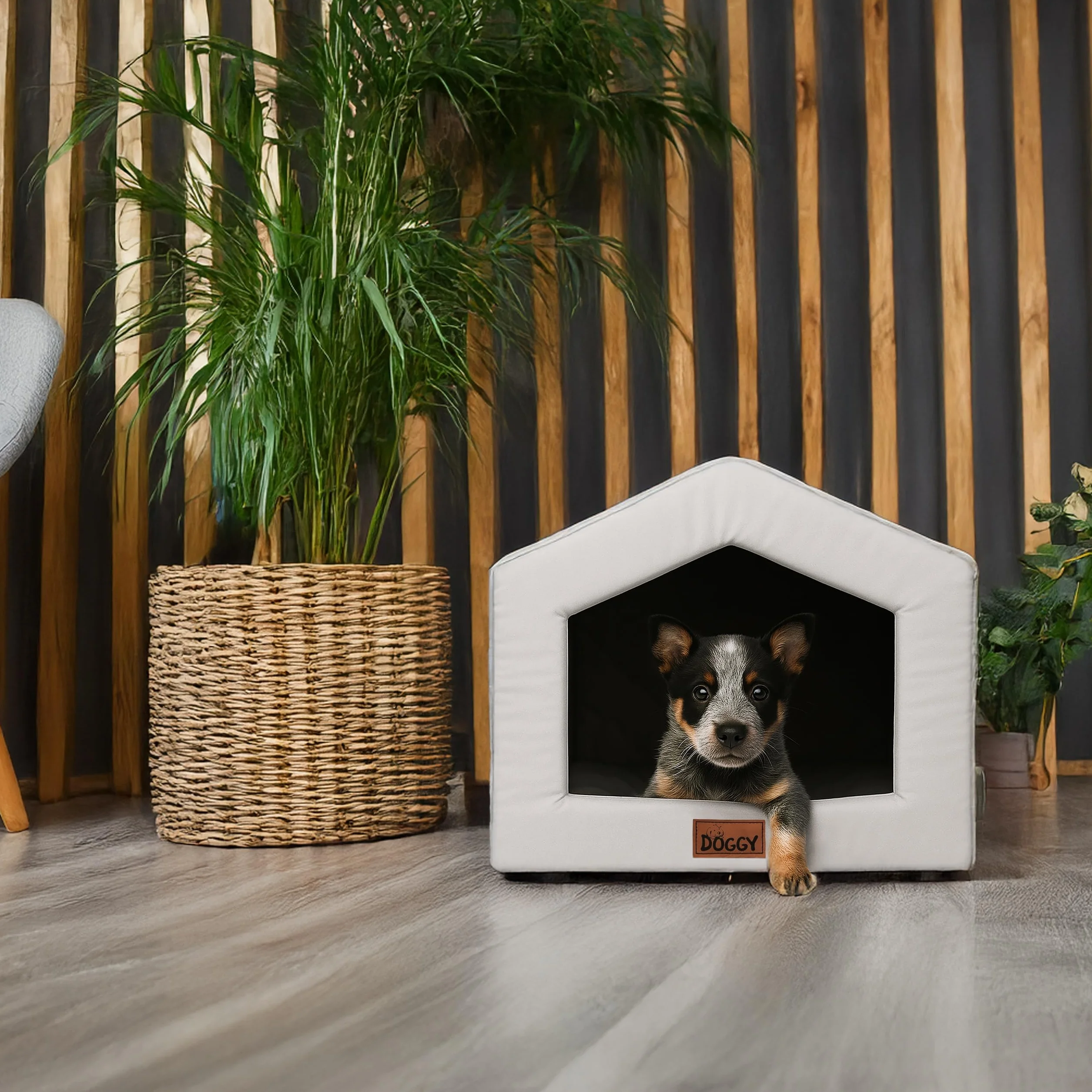 DOGGY Buda dla psa zimoodporna wodoszczelna 55 cm