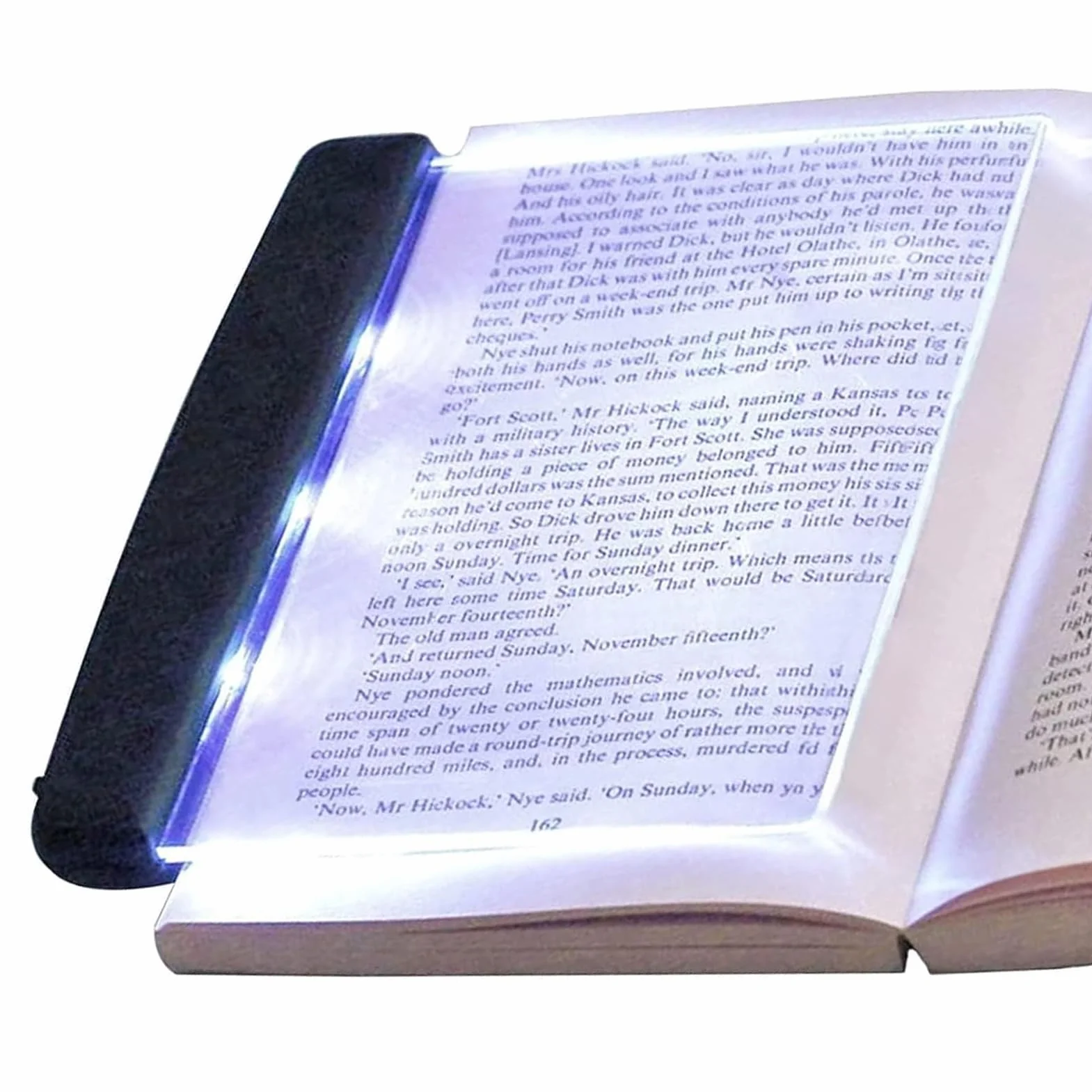 VBESTLIFE Lightwedge lampka do czytania, przenośna lampa LED do czytania Bright Light Lampka Lightwedge Book Light do czytania w nocy